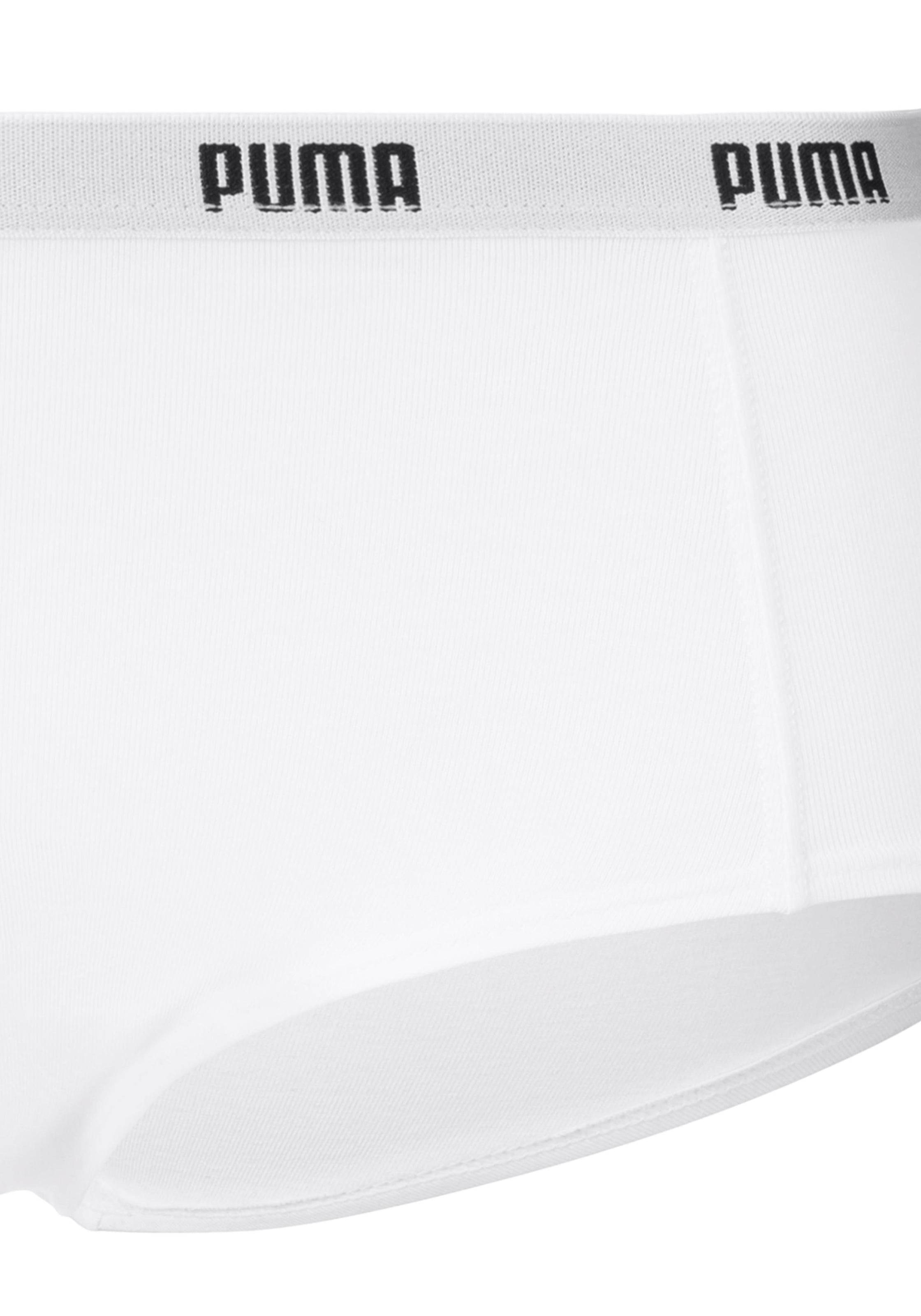 PUMA Panty, (Packung, 3er-Pack), mit Logobund