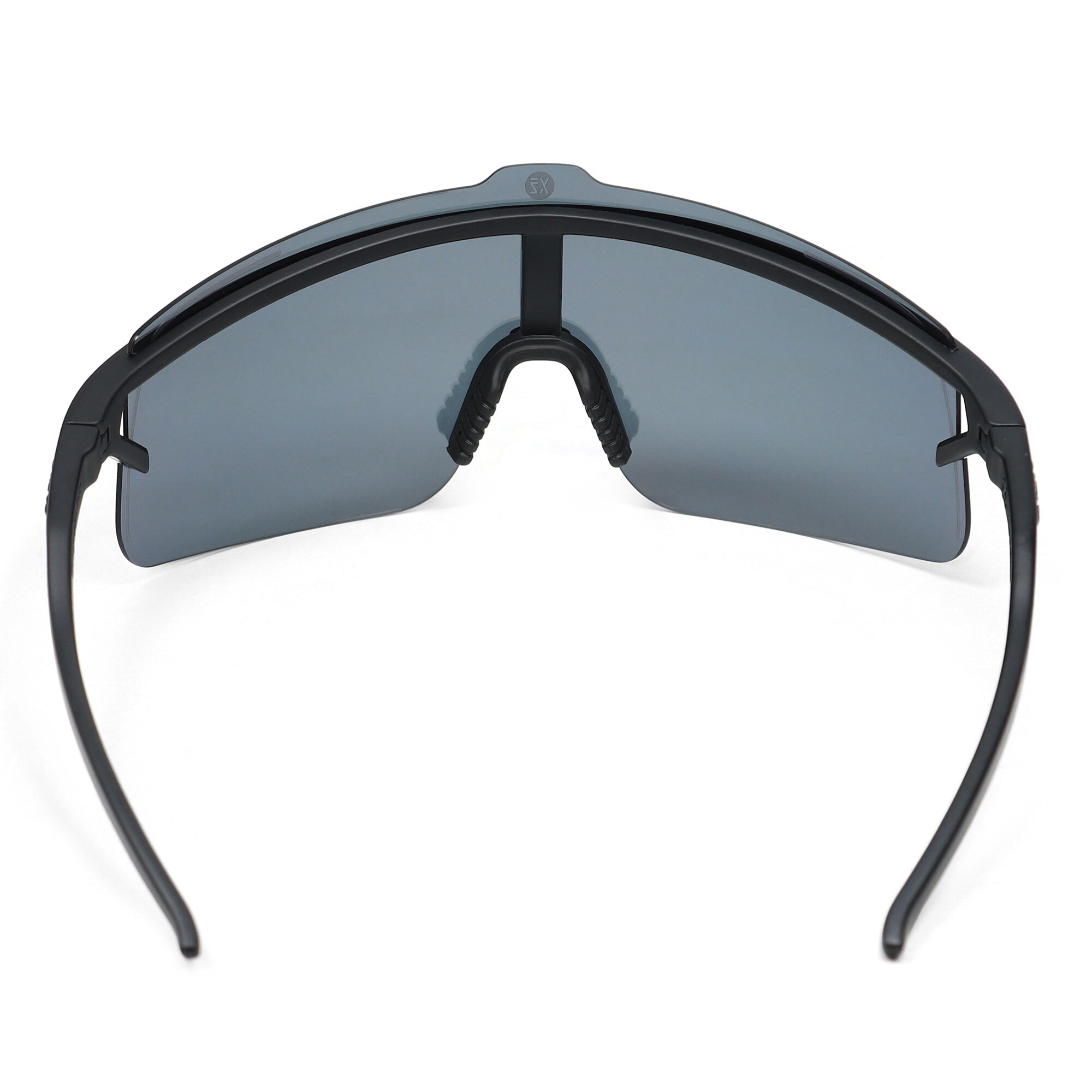 YEAZ Sportbrille »Sport-Sonnenbrille Black/Silver SUNSHADE«