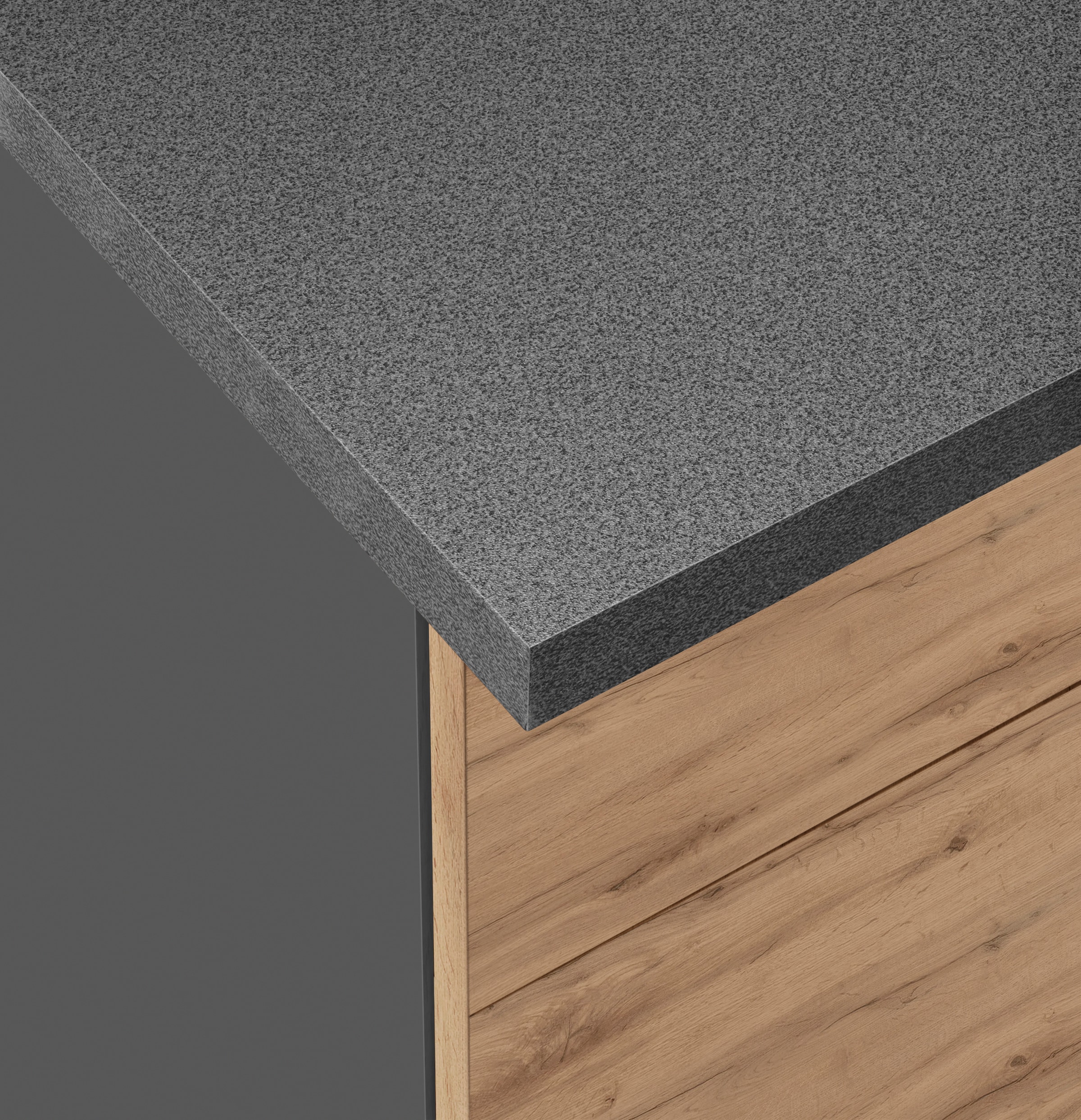 KOCHSTATION Küchenzeile »KS-Colmar« mit E-Geräten, Breite 270 cm