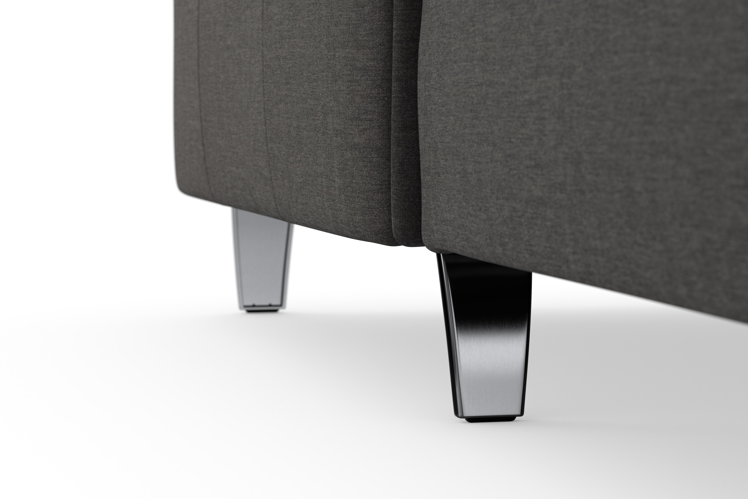 sit&more Ecksofa »Maggiore L-Form« wahlweise mit Kopfteilverstellung, Bettfunktion und Bettkasten