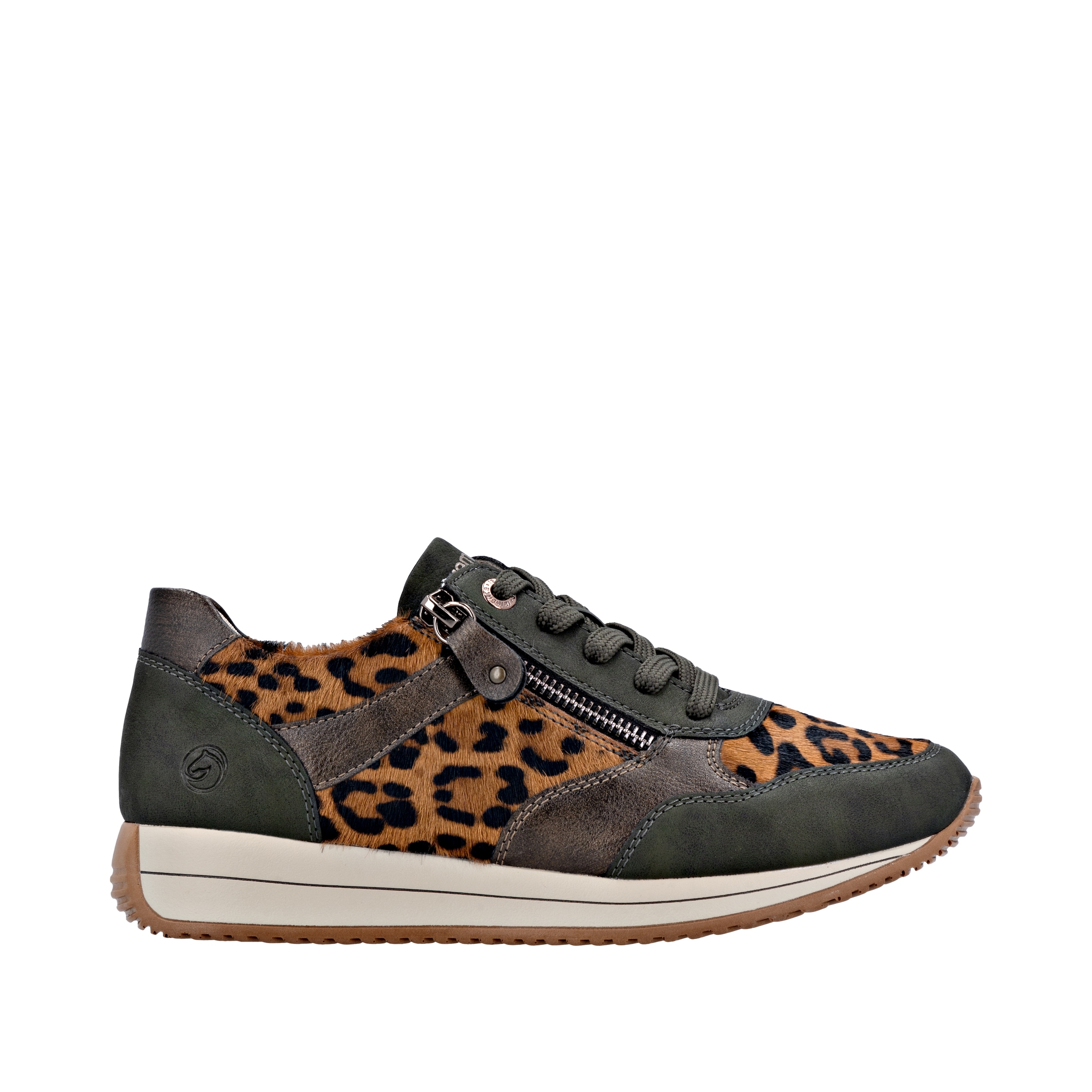 Remonte Keilsneaker, Schnürschuh, Halbschuh, Casual-Sneaker mit Innenreißverschluss
