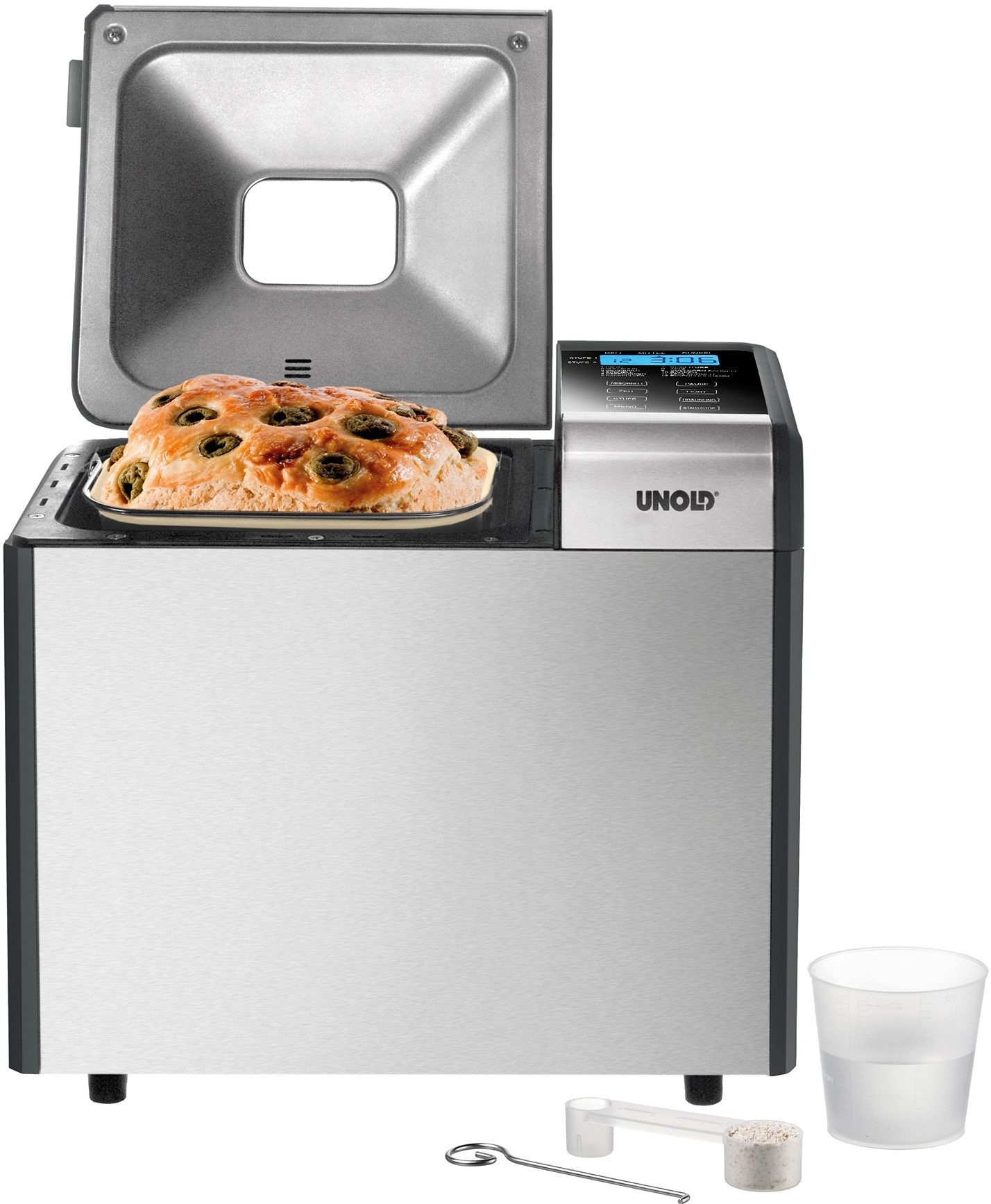 Unold Brotbackautomat »Backmeister® Top Edition 68415«, 12 Programme, 615 W,  FUSION Sol-Gel Keramik Antihaftbeschichtung mit 3 Jahren XXL Garantie