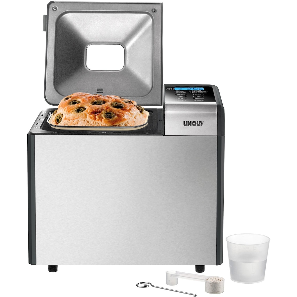 Unold Brotbackautomat »Backmeister® Top Edition 68415«, 12 Programme, 615 W