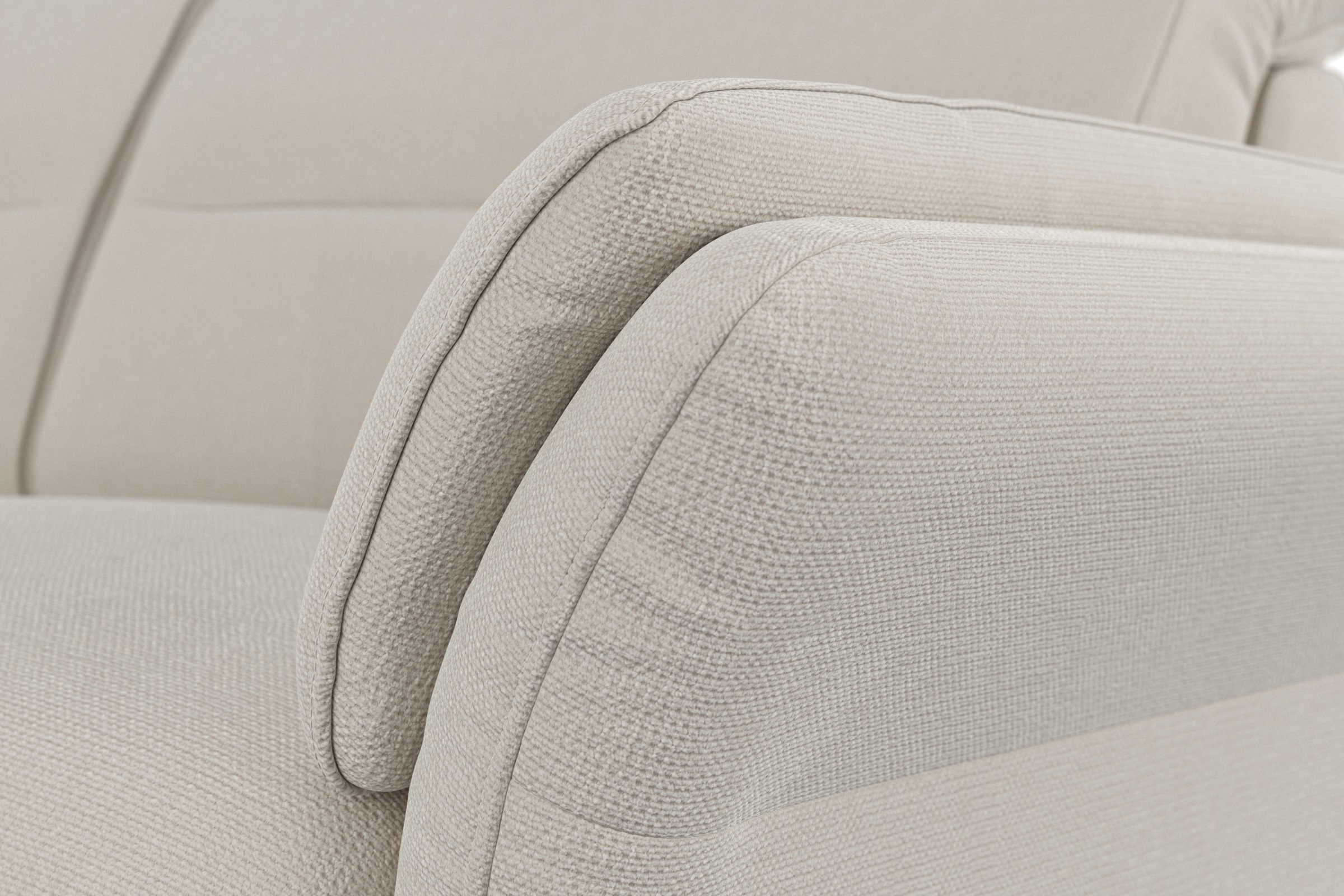 sit&more Ecksofa »Grenoble L-Form mit Federkern«, wahlweise mit Bettfunktion, Bettkasten, Arm- und Kopfteilverstellung