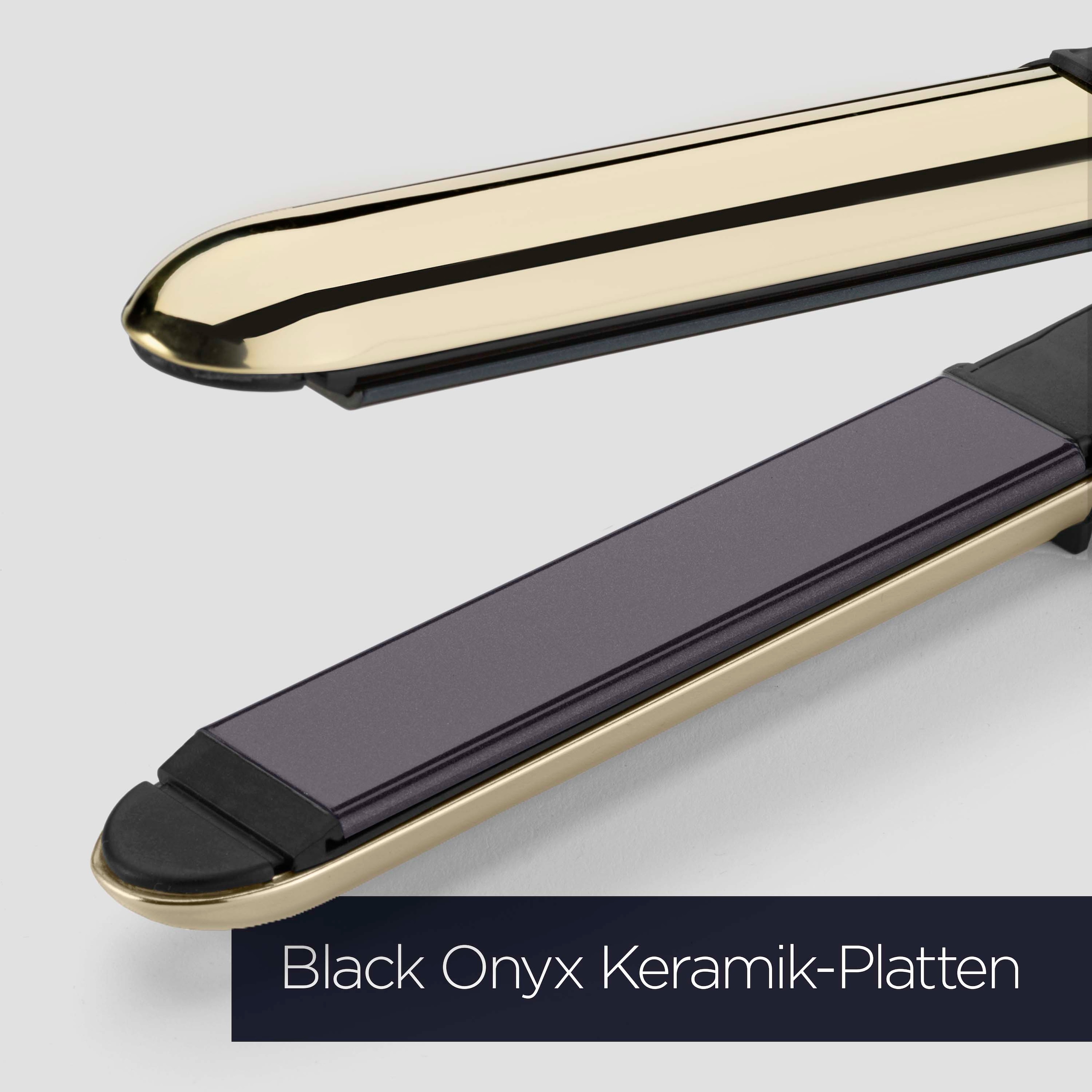 BaByliss Glätteisen »Black Onyx Glätteisen«, mit Advanced Ceramics™-Heizsystem und Ionen-Technologie