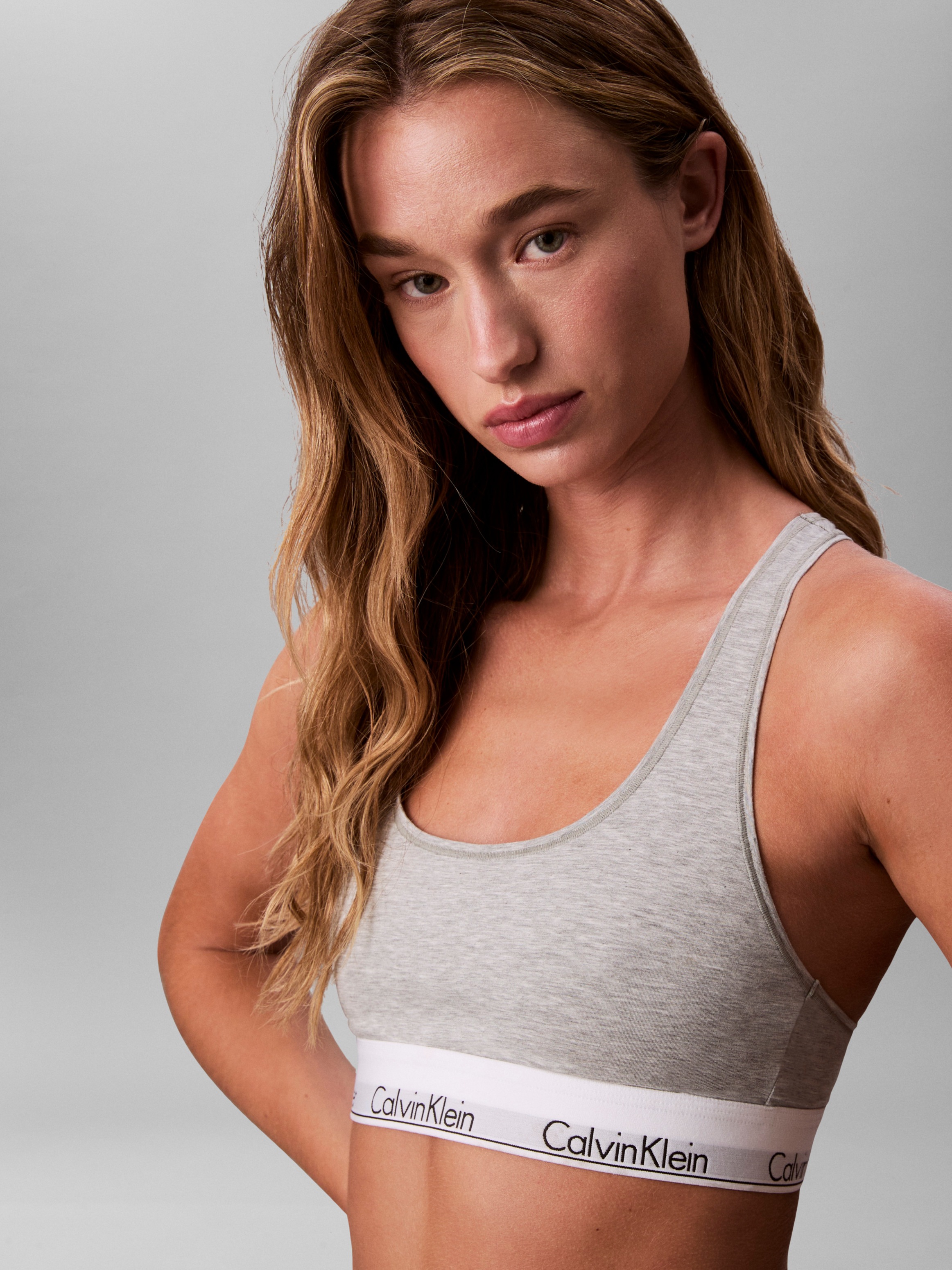 Calvin Klein Underwear Bralette »UNLINED BRALETTE« Mit elastischem Saum