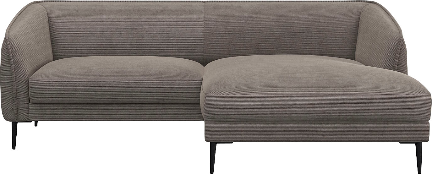 Ecksofa »Belle Designsofa, bequem durch Kaltschaum im Sitz, L-Form«, Skandinavisches...