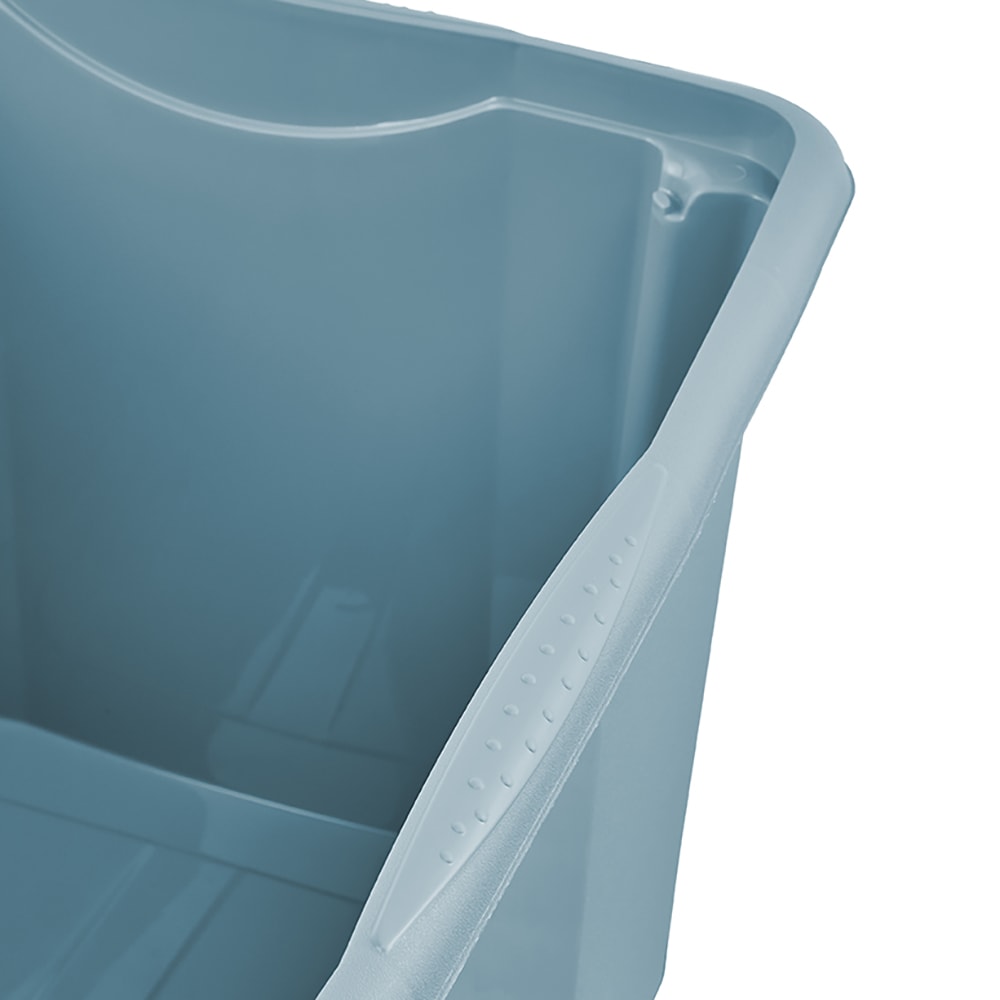 keeeper Aufbewahrungsbox »Emil, Box mit Deckel, 2er Set, 45 L, 55,5x40x30 cm« ineinander und aufeinander stapelbar