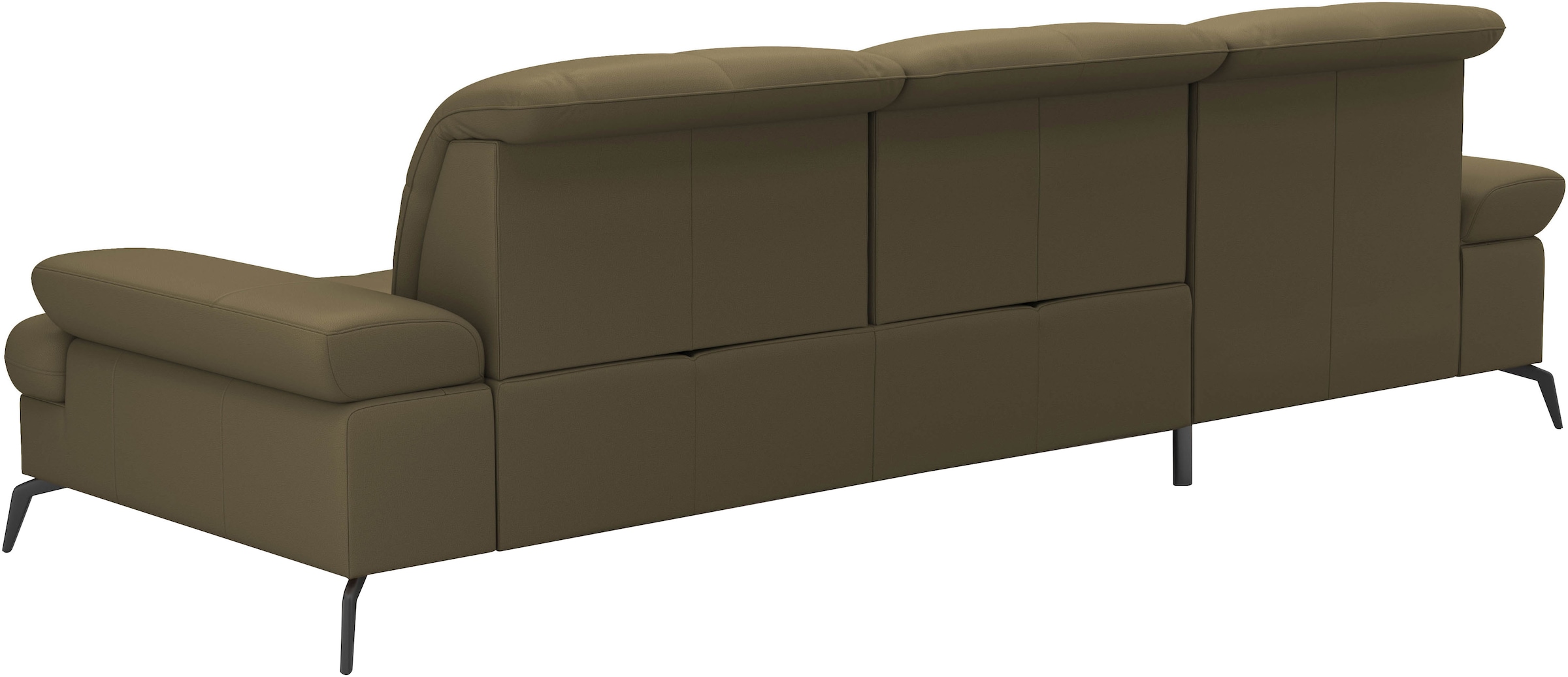 sit&more Ecksofa »Amica, L-Form, inkl. Sitztiefenverstellung & Armteilverstellung«, wahlweise mit Bettfunktion, Bettkasten und Kopfteilverstellung