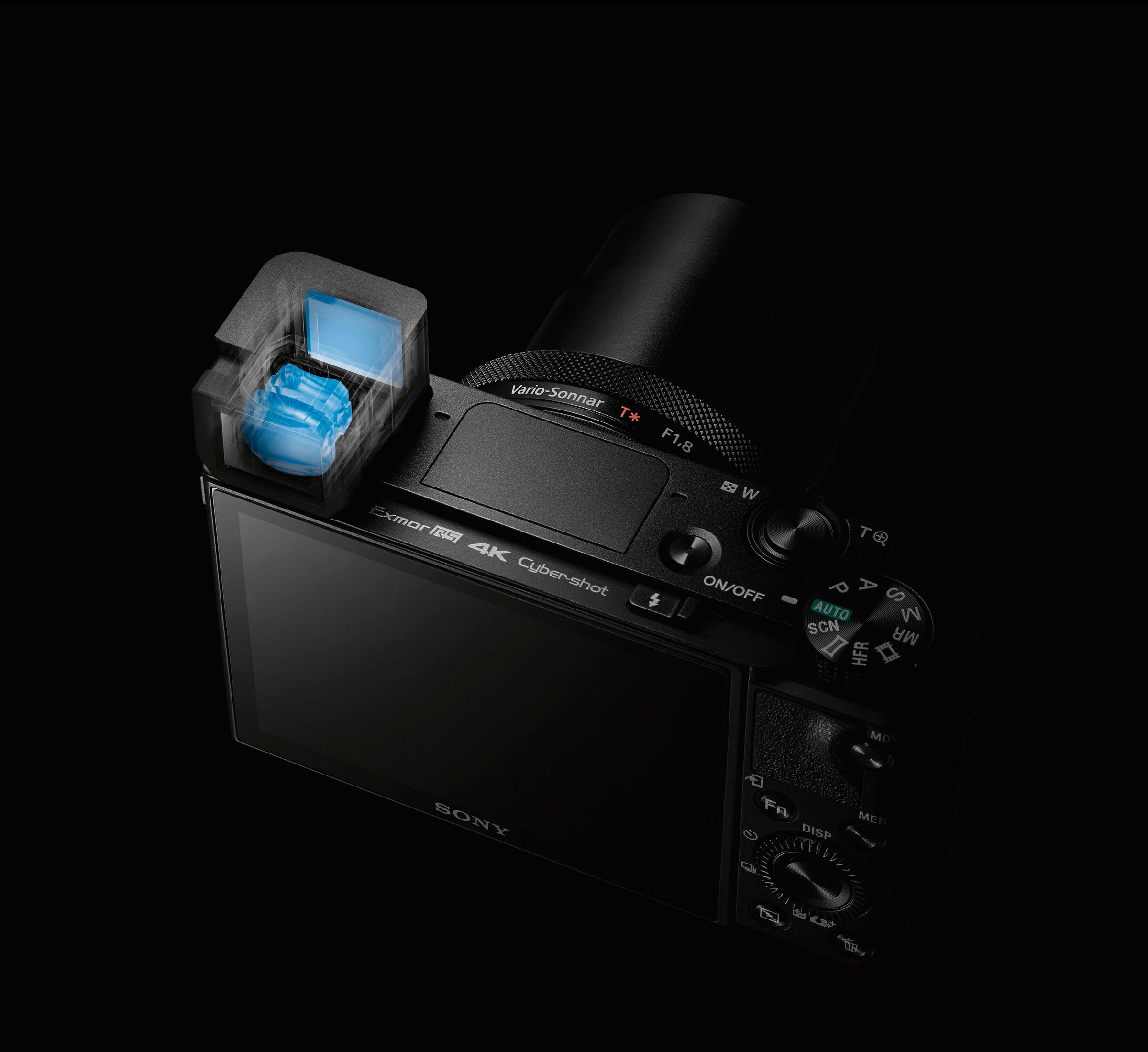 Sony Kompaktkamera »DSC-RX100 VA«, Carl Zeiss Vario Sonnar T*, 20,1 MP, NFC-WLAN (Wi-Fi)