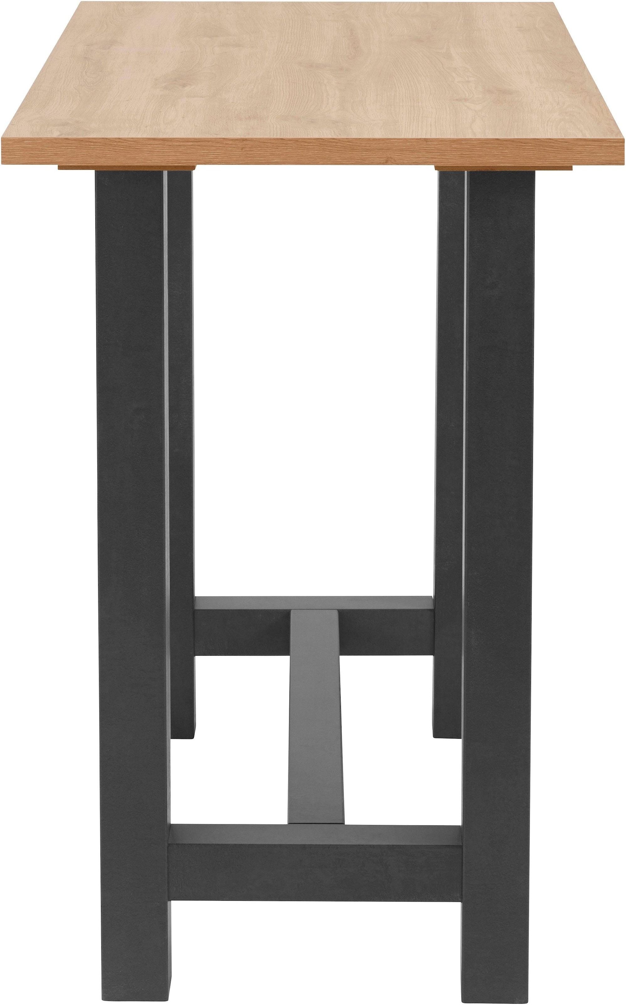 Mäusbacher Bartisch, Gestell in U-Form (Breite 120, 140 oder 160 cm)