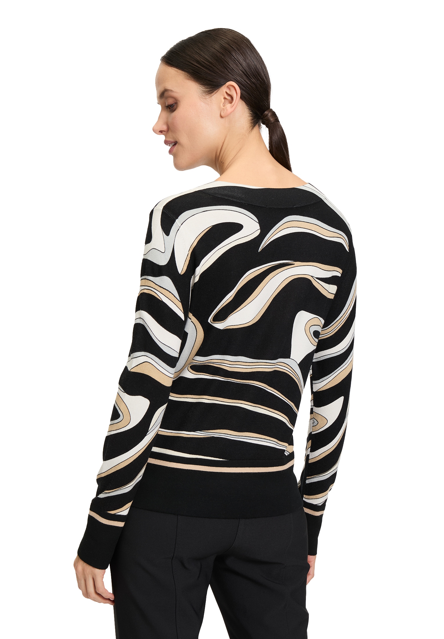 Betty Barclay Rundhalspullover »Feinstrickpullover langarm«