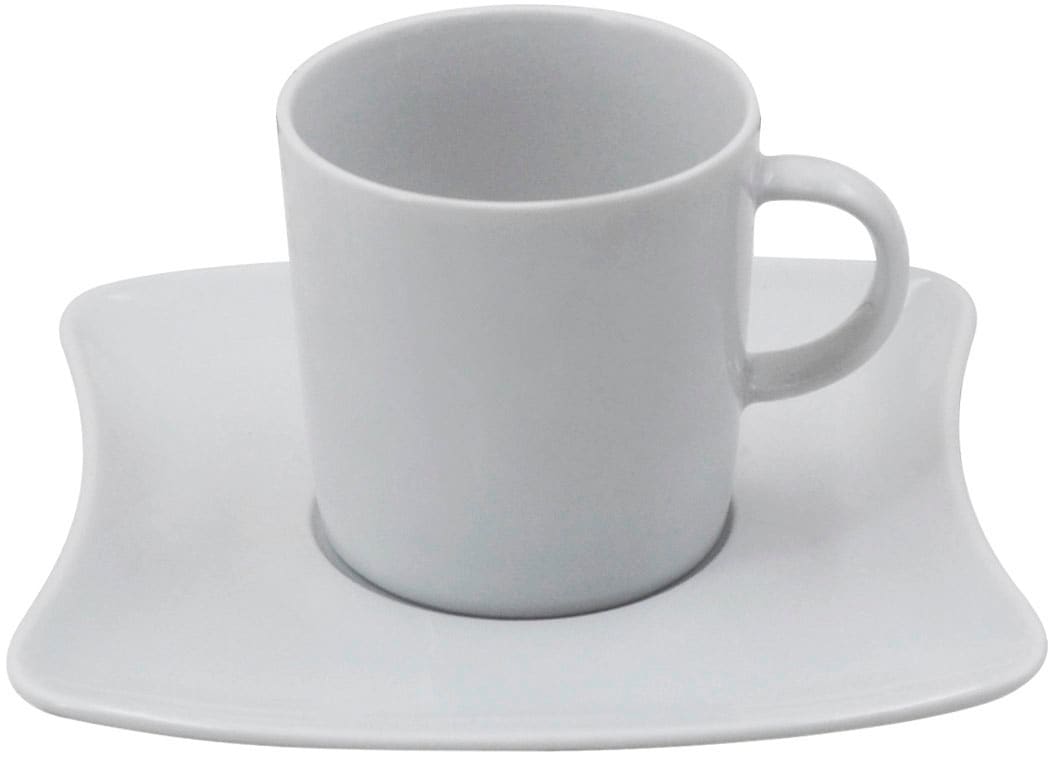 Retsch Arzberg Kaffeeservice »Geschirr-Set, Service SANDY« Porzellan Made in Germany, 18 Teile, für 6 Personen