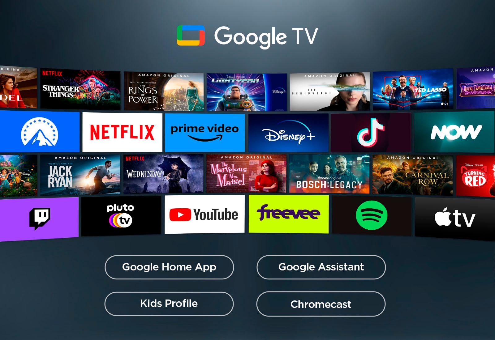 TCL LED-Fernseher »65V6BX1«, 4K Ultra HD, Google TV-Smart-TV