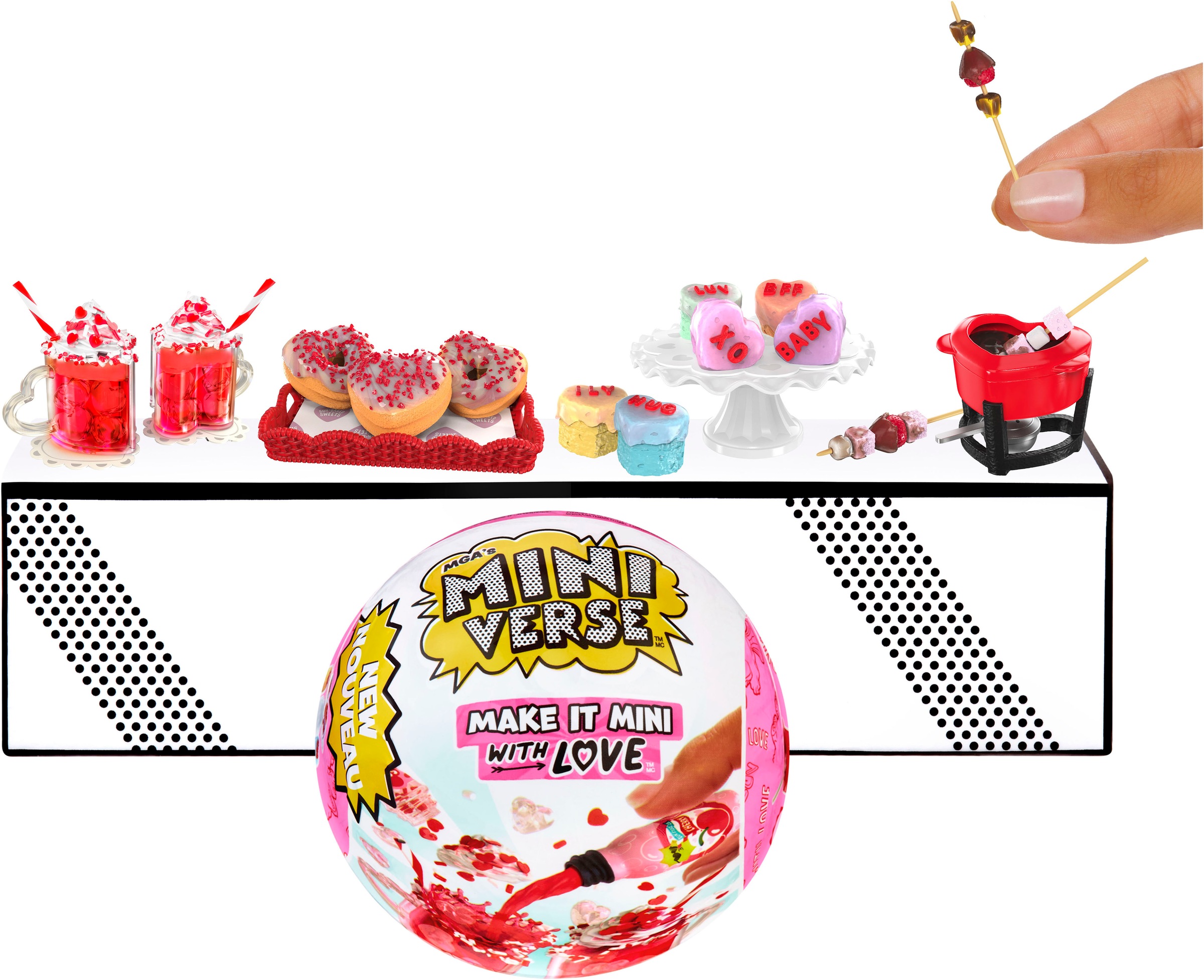 MGA ENTERTAINMENT Kreativset »MGA's Miniverse - Make It Mini With Love«, sortierte Lieferung