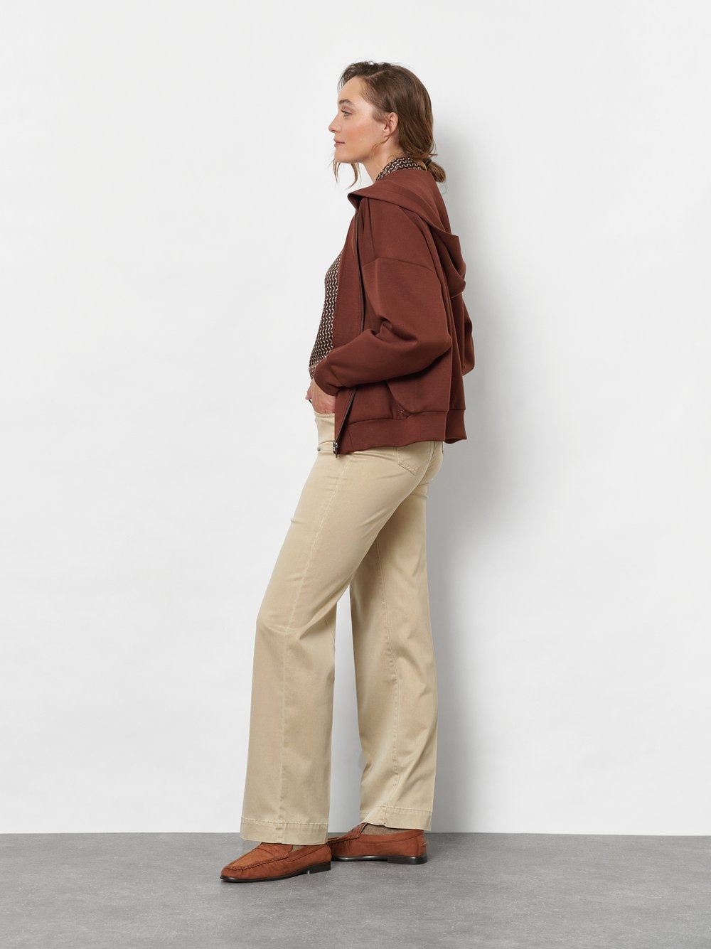 TONI Stoffhose »Jenny Wide«  mit Stretch