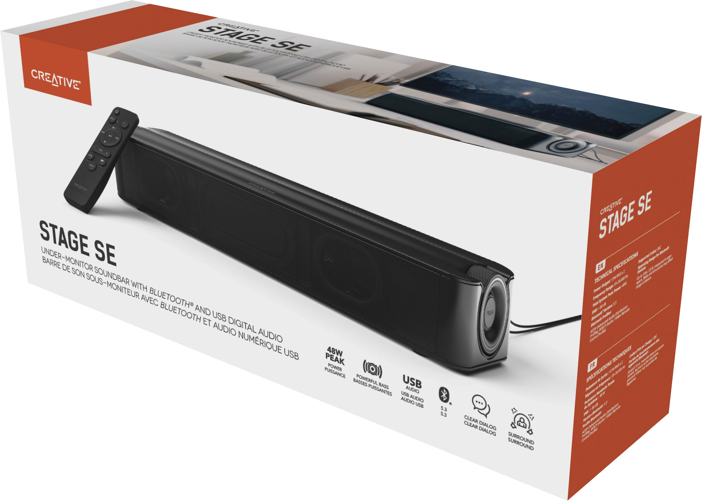 Creative Soundbar »Stage SE«, USB-C