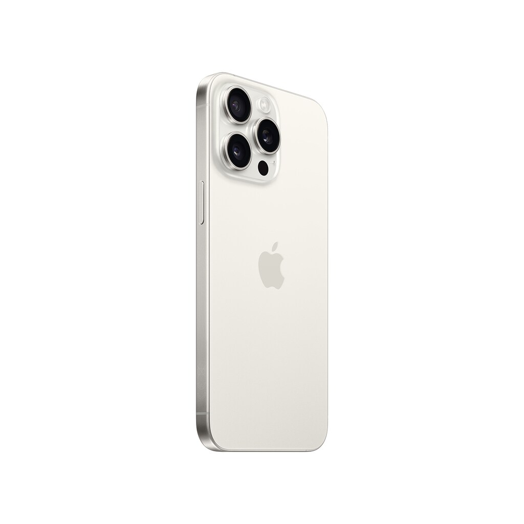 APPLE iPhone 15 Pro Max 256 GB Titan Weiß