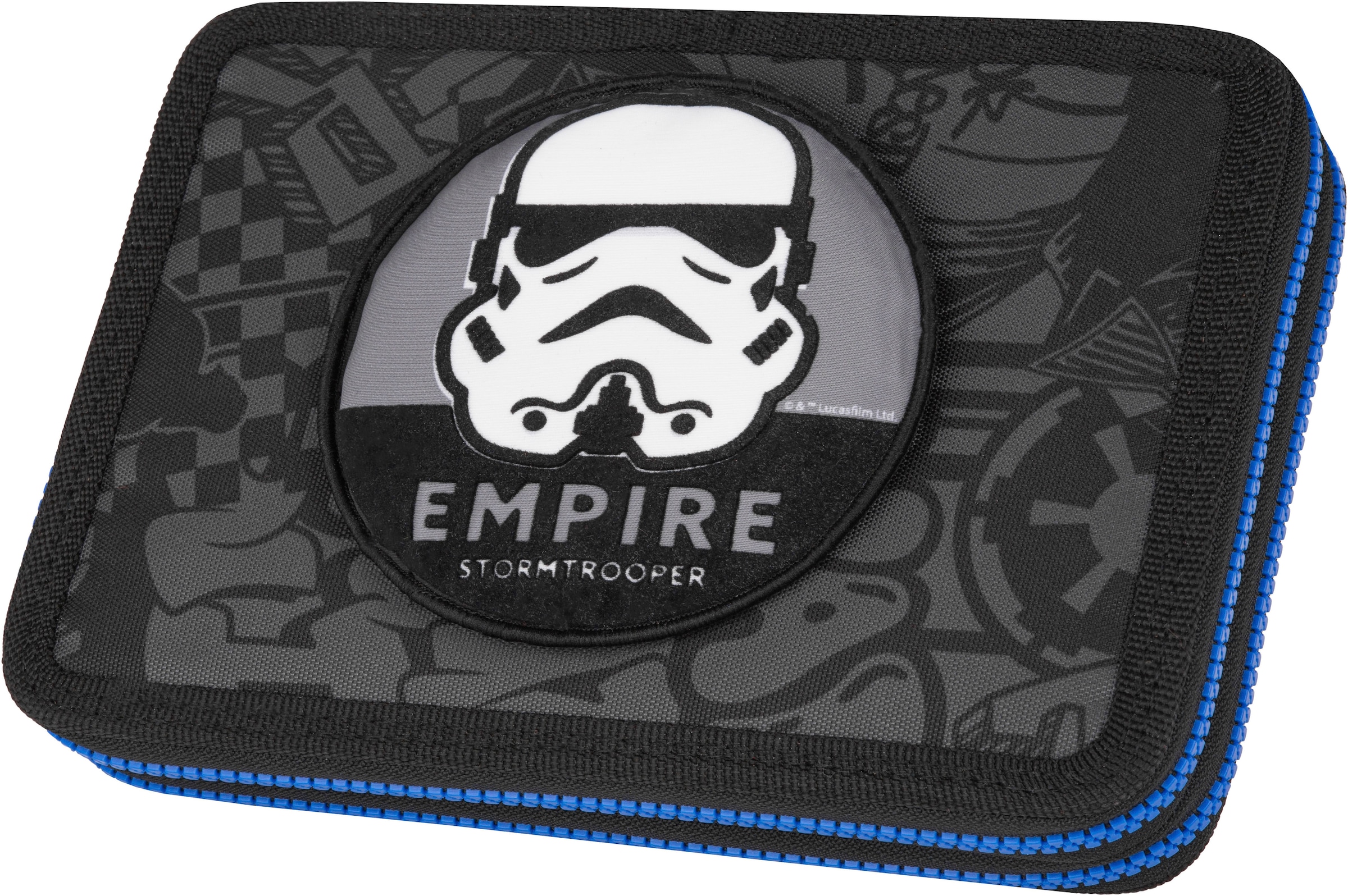 Federmäppchen »Etui XL, Star Wars, Darth Vader, mit 2 Reißverschlüssen«, befüllt