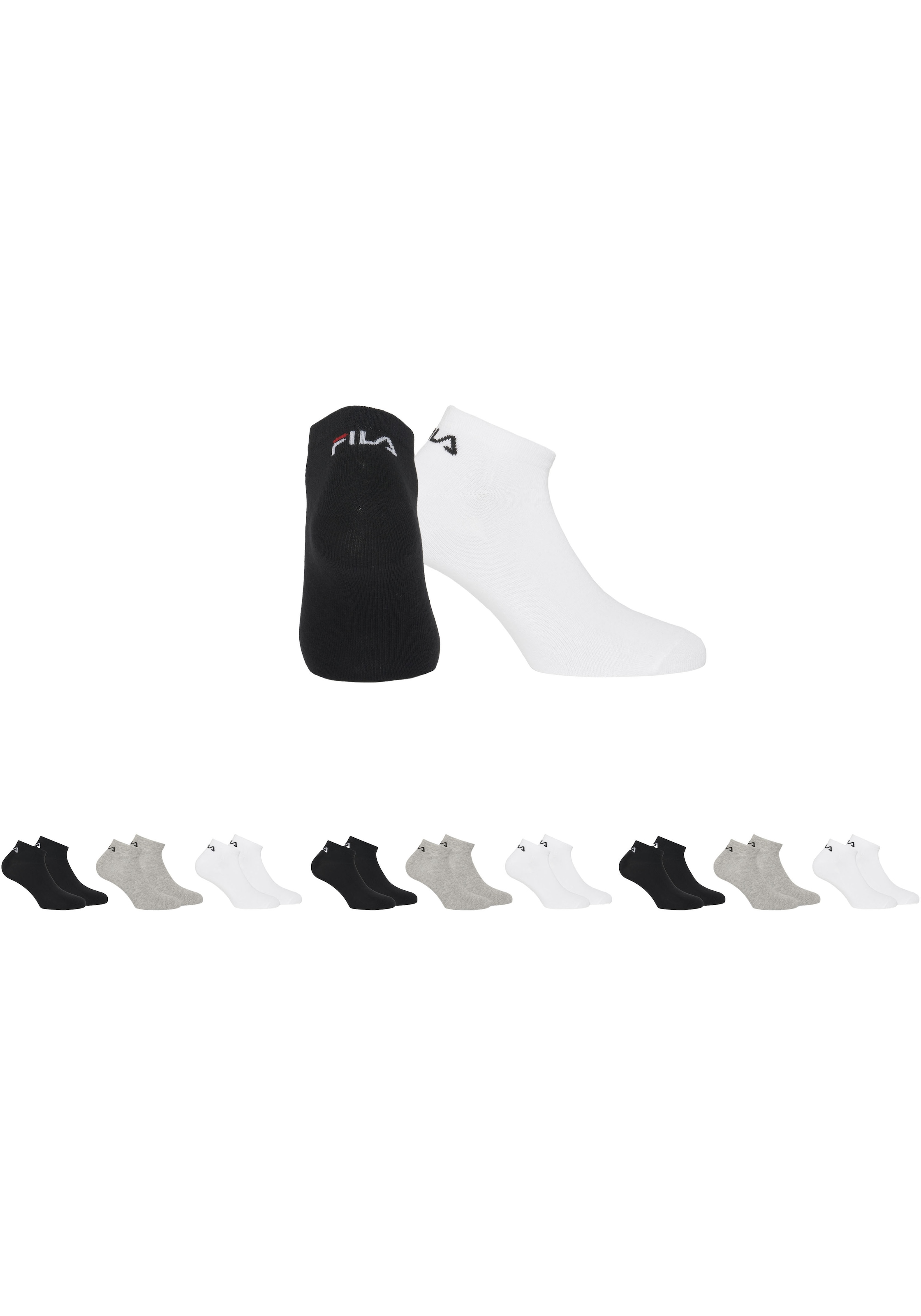 Fila Sneakersocken »UNISEX INVISIBLE PLAIN SOCKS«, (9 Paar), mit Logo-Schriftzug