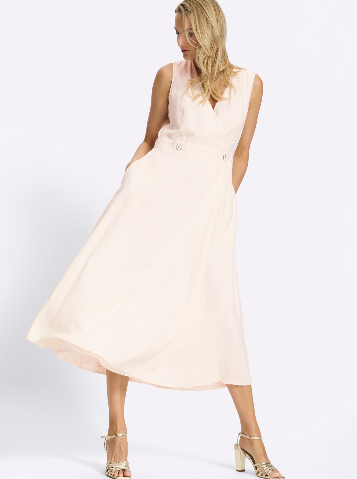 heine Trägerkleid »Webkleid« Nahttasche