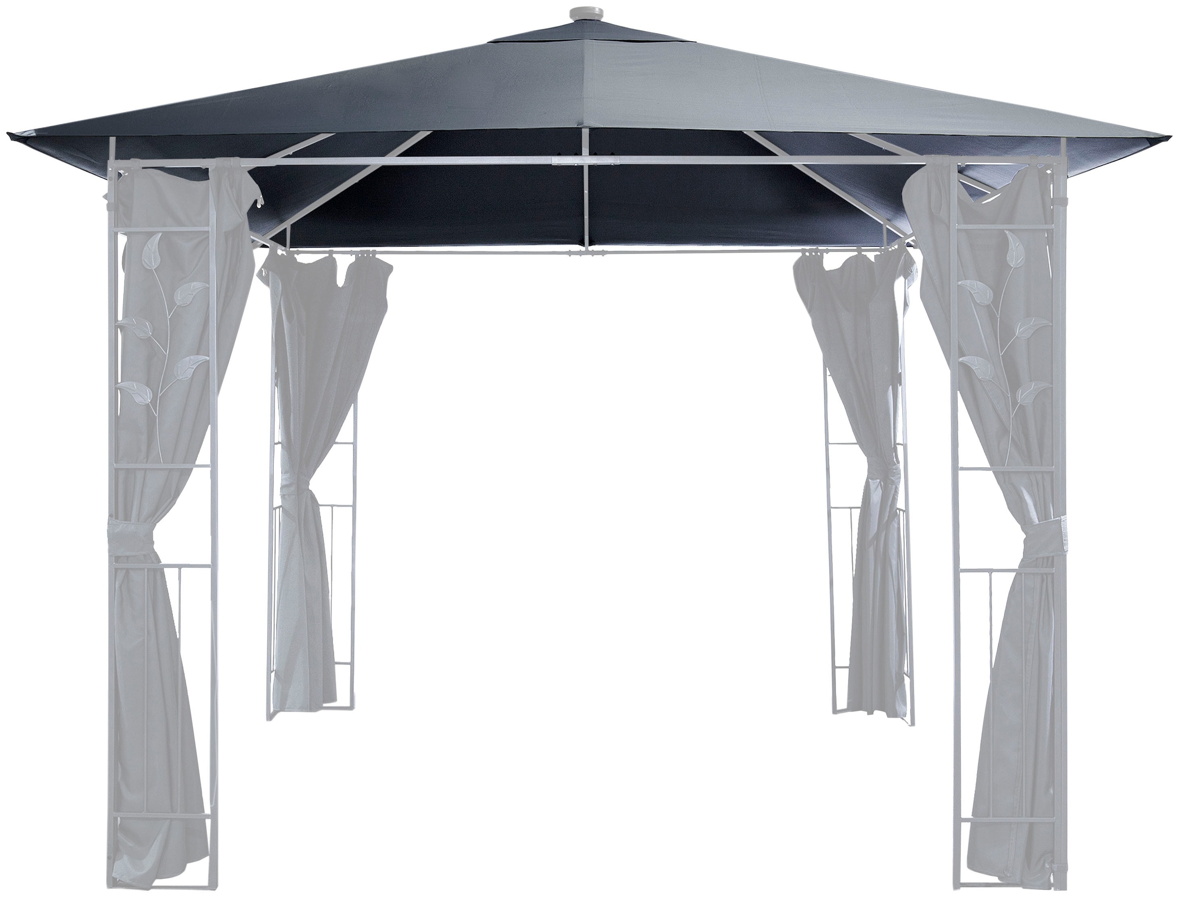 Livotion Pavillon-Ersatzdach, UV50+, grau