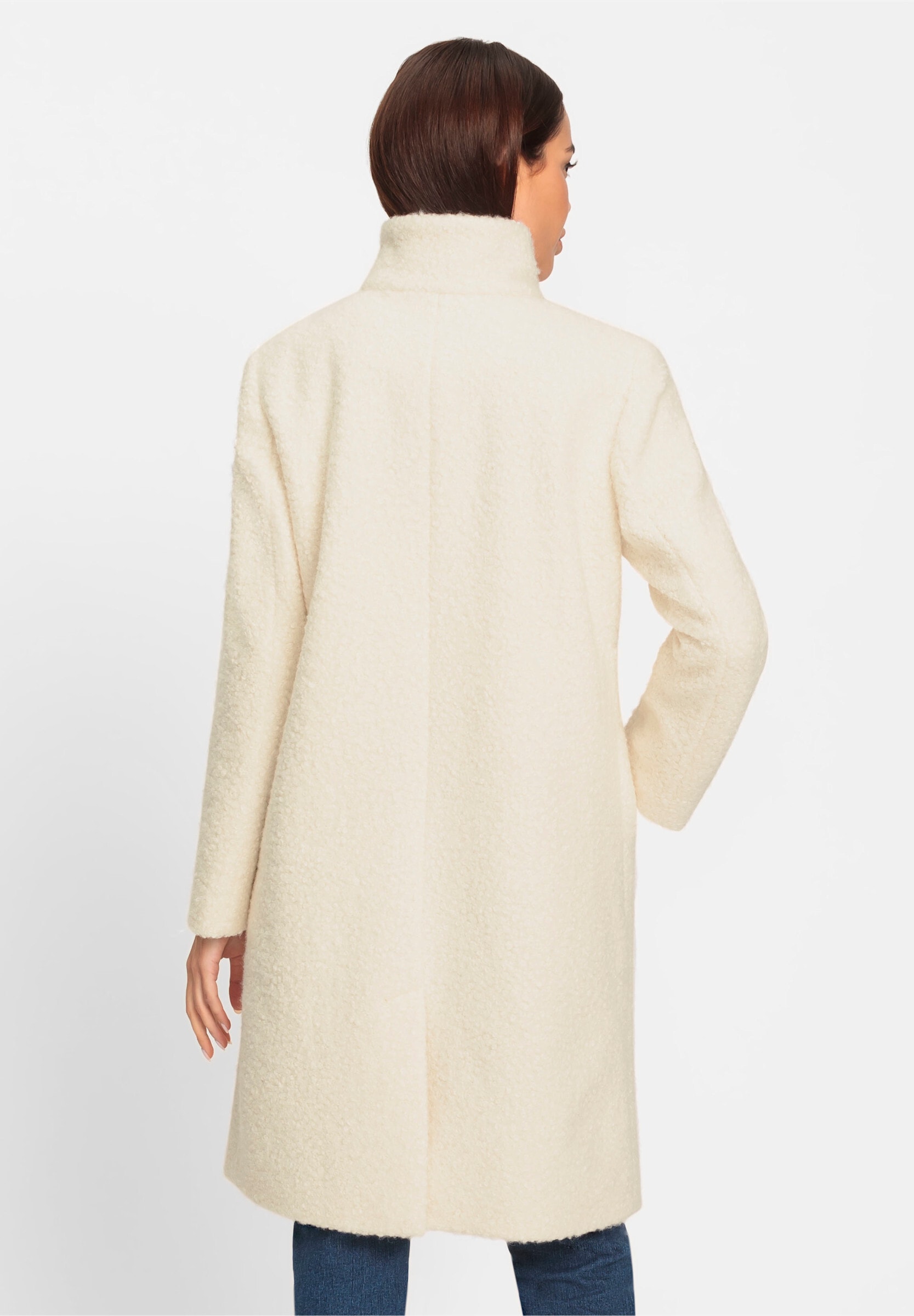 heine Langjacke »Mantel Wintermantel mit Stehkragen« ohne Kapuze