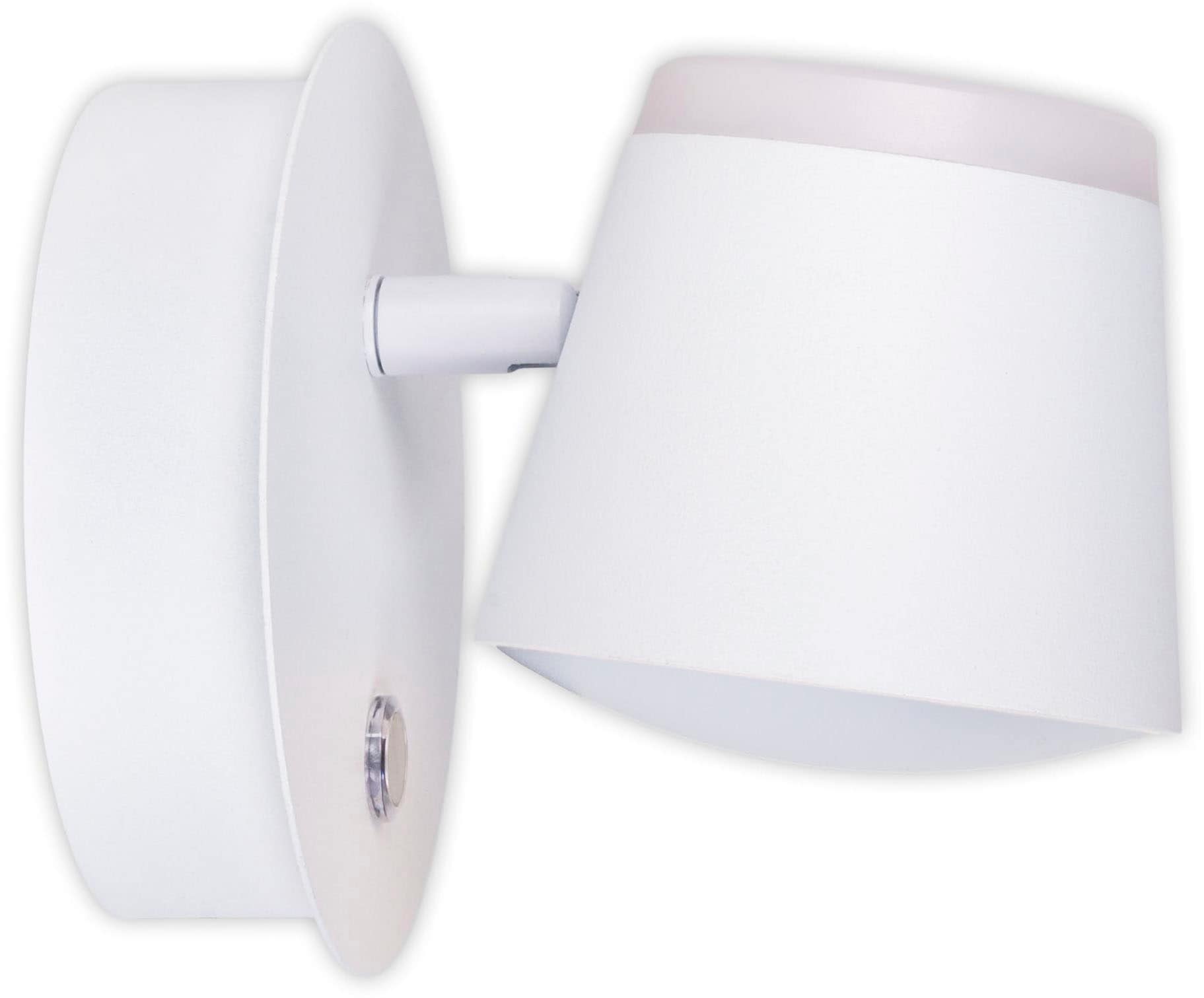 näve LED Wandleuchte »Tondo« LED-Modul 1 Stk. Warmweiß magnetisch, Akku Aufladung per USB-C Kabel, dimmbar per touch, Memory