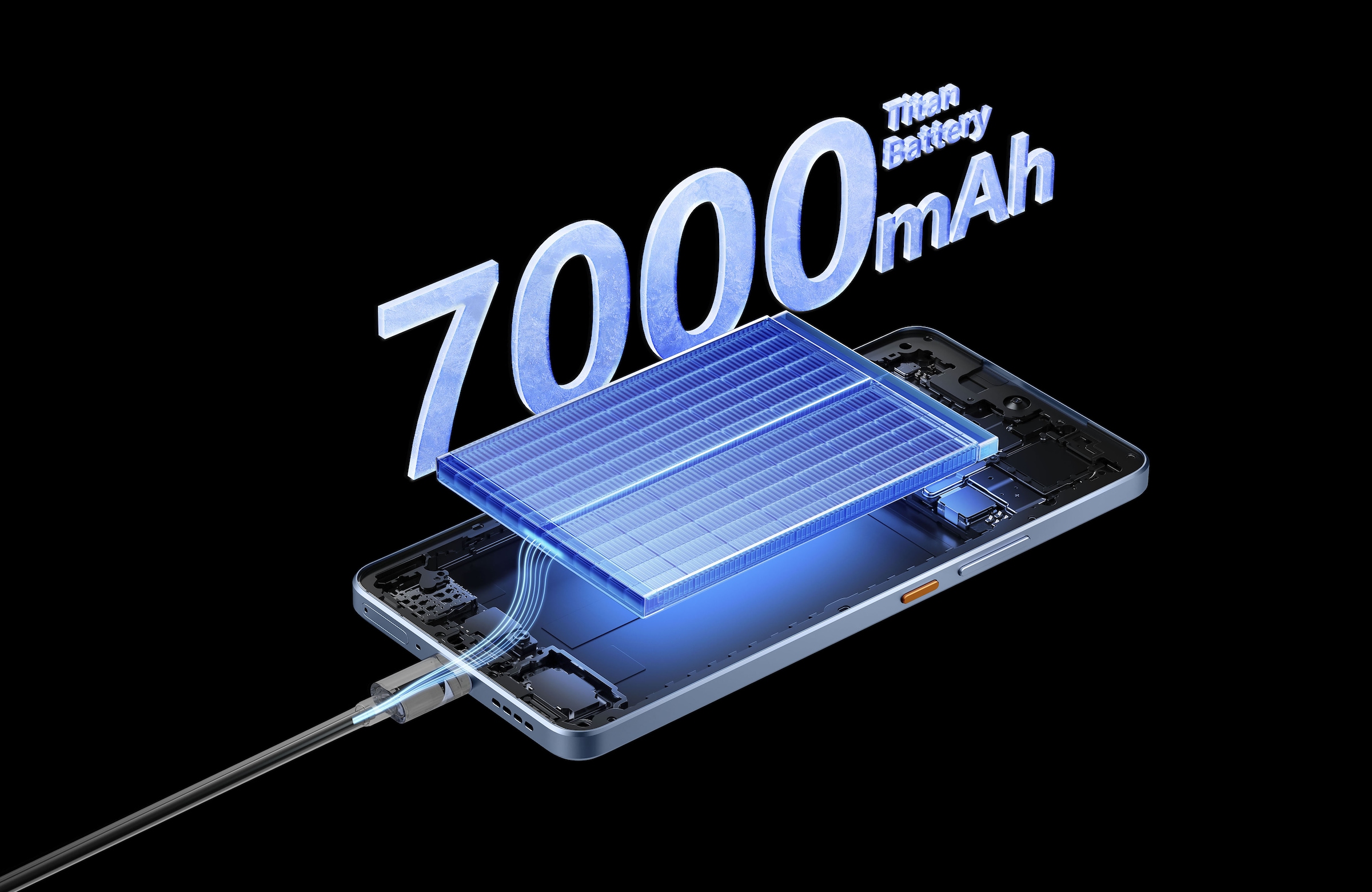 Realme Smartphone »GT 7 256GB«, IceSense Black