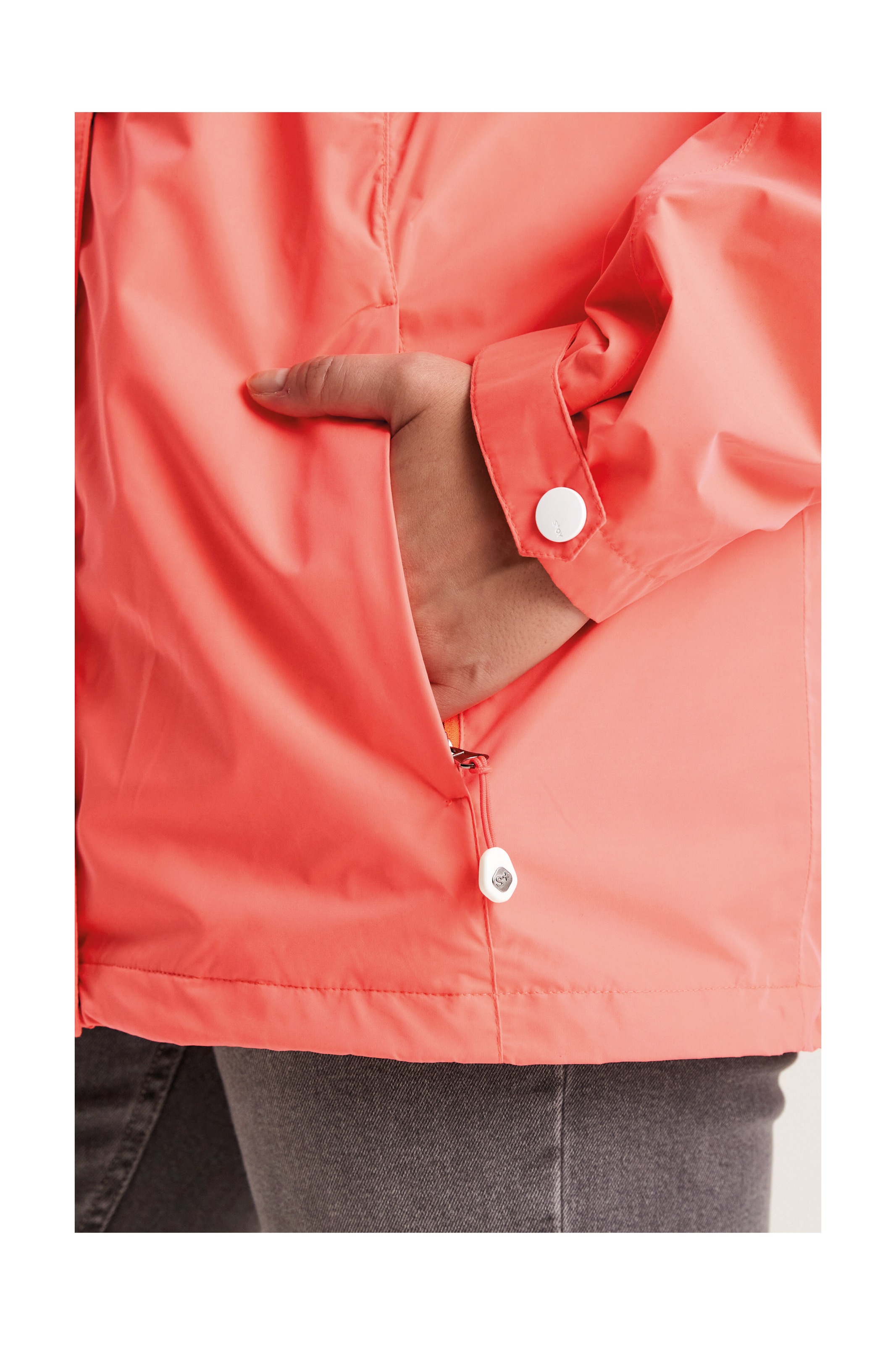 STOY Outdoorjacke »STS 11 WMN JCKT«, Wasserdichte, atmungsaktive STOY-Jacke mit abnehmbarer Kapuze