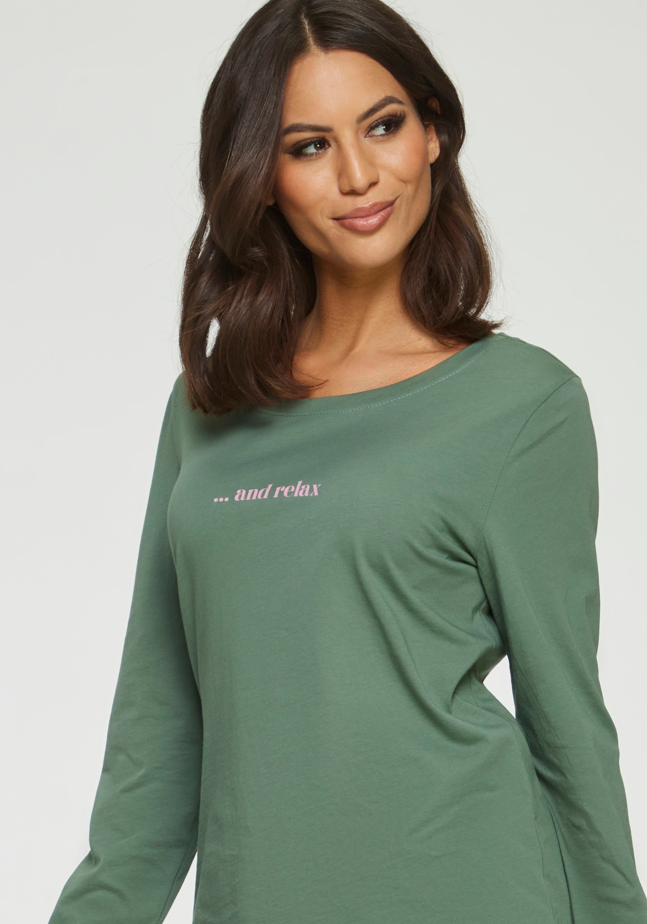 Vivance Dreams Pyjama 2-teilig, 2 tlg. aus kuschelig weichem Flanell