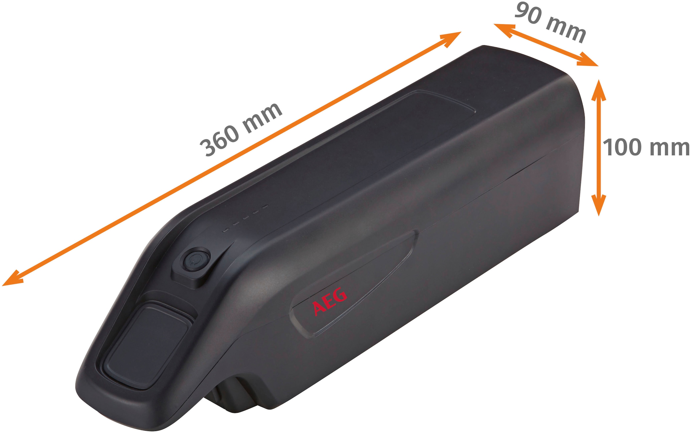 Prophete E-Bike Akku »Downtube Akku 48 V« 48