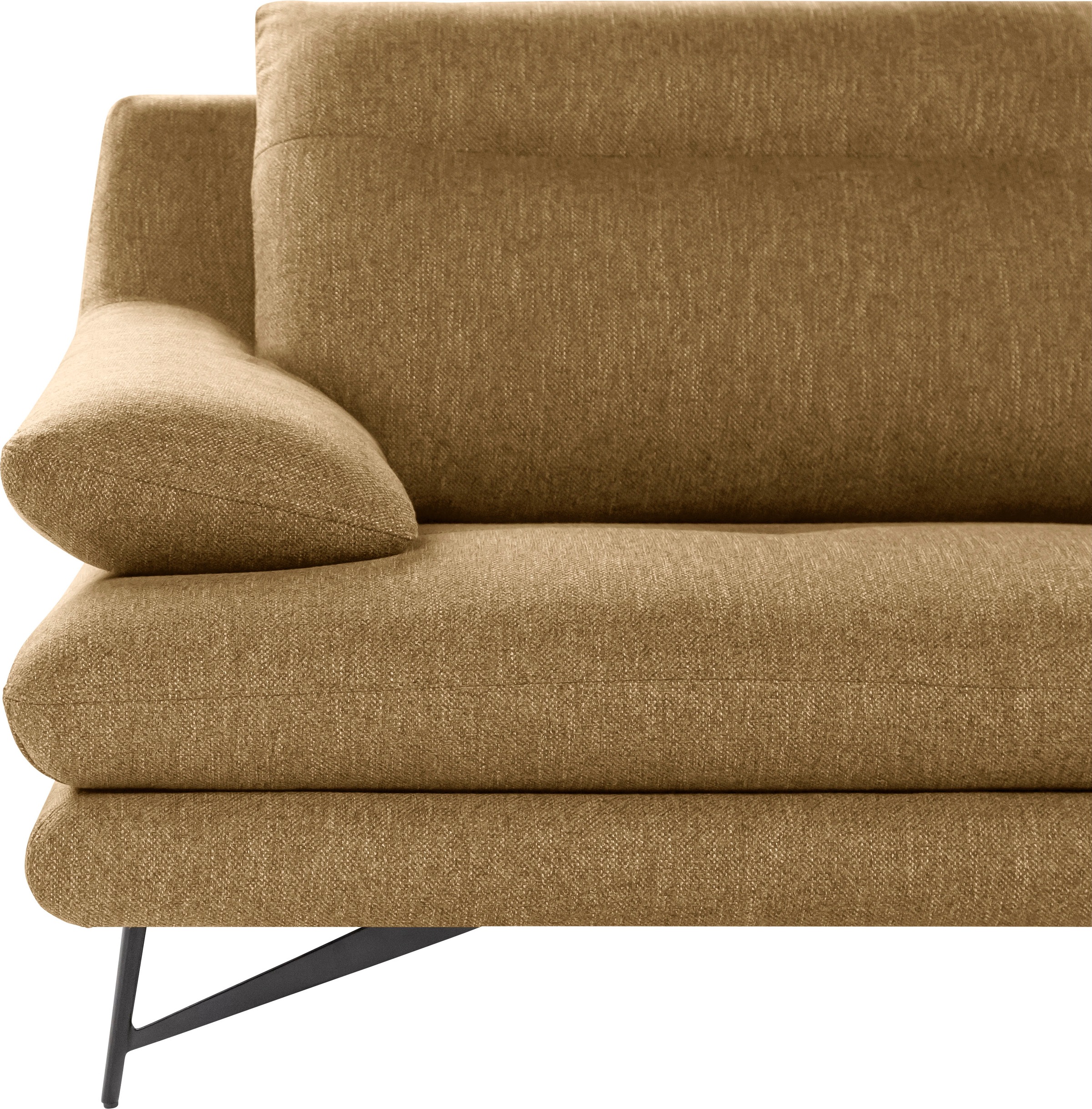 CALIA ITALIA 3-Sitzer »Cezanne modern, elegant und bequem, aufwendige Detailverarbeitung«, wahlweise mit Sitztiefenverstellung