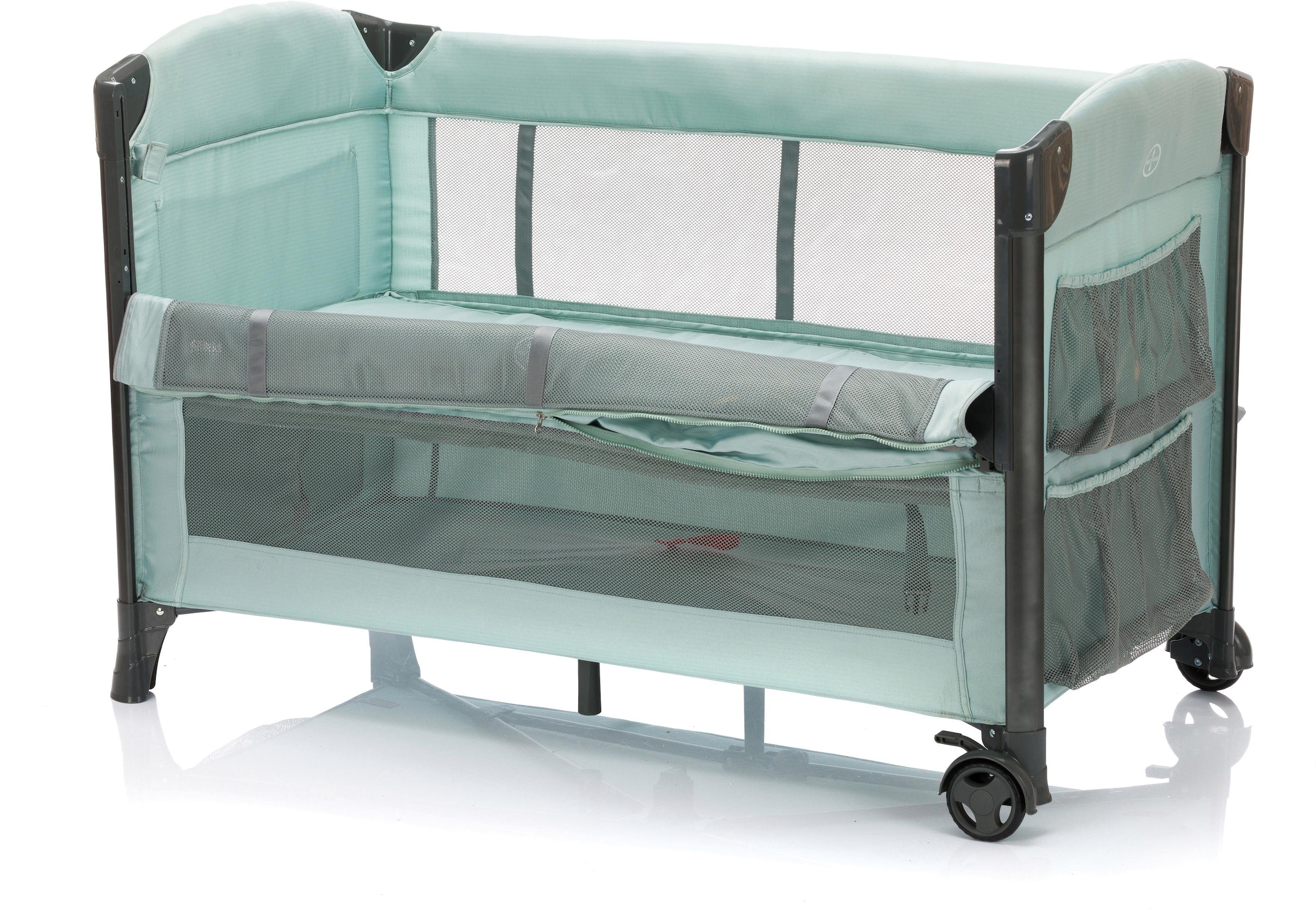 Fillikid Baby-Reisebett »Faltbett, mint«, inkl. Transporttasche