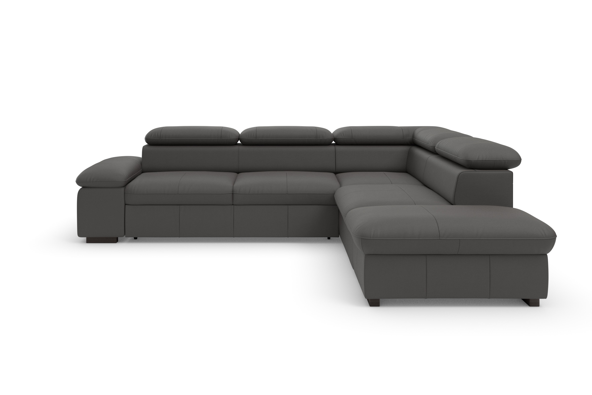 Home affaire Ecksofa »Alberto L-Form«, mit Kopfteilverstellung, wahlweise mit Bettfunktion