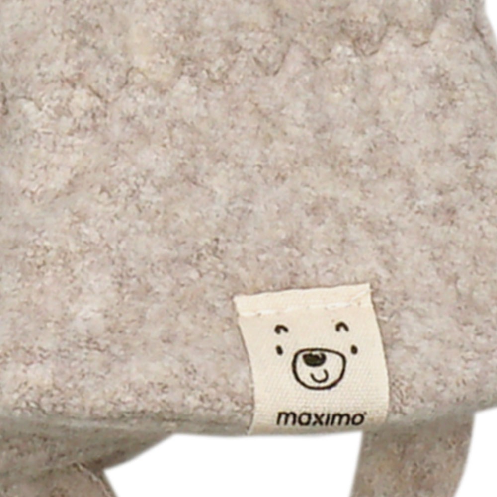 MAXIMO Fäustlinge Baumwolle, elastisch, Halteband, ohne Daumen, basic, bequem