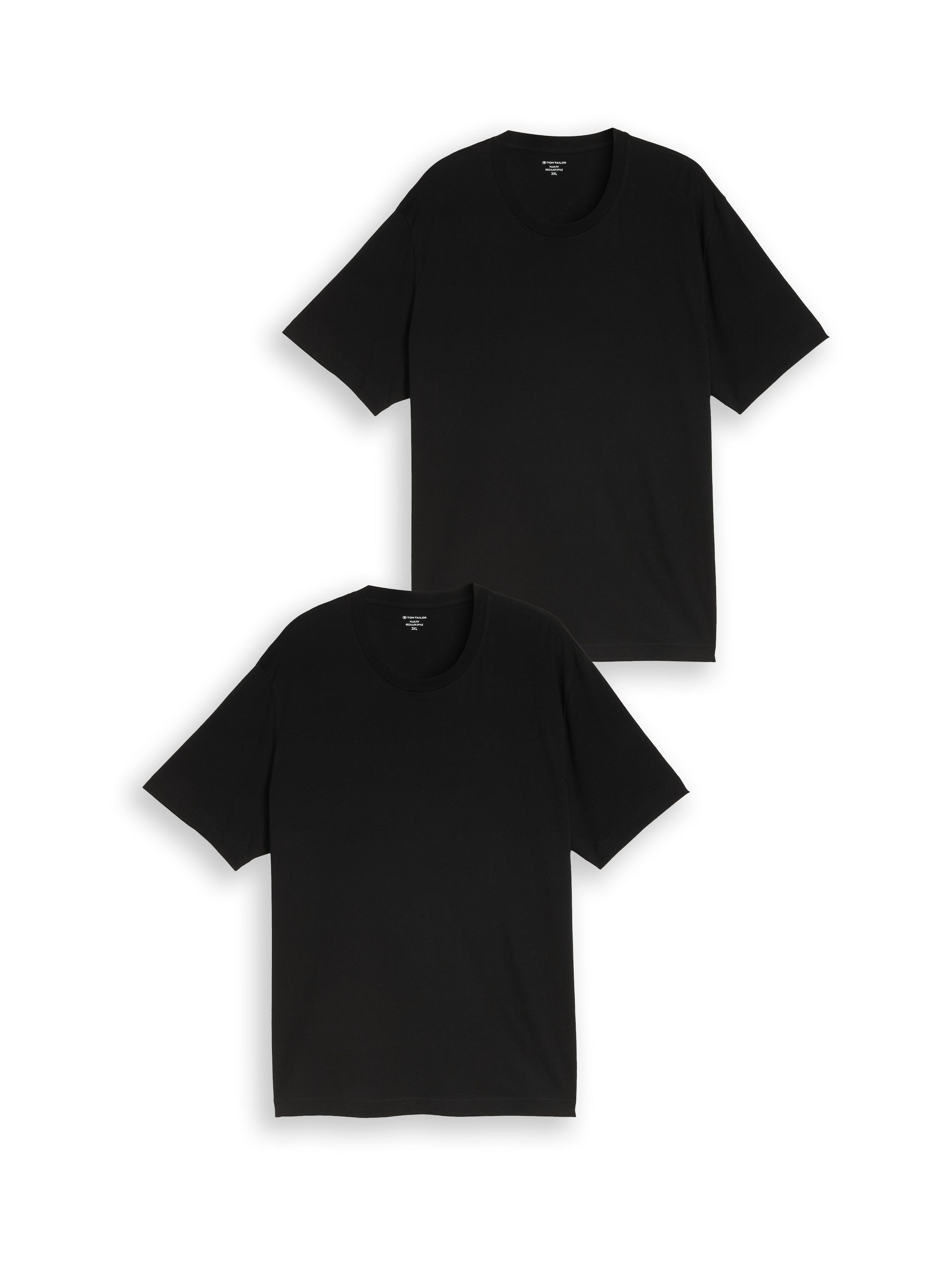TOM TAILOR PLUS Print-Shirt Packung, 2er,  im 2er Pack