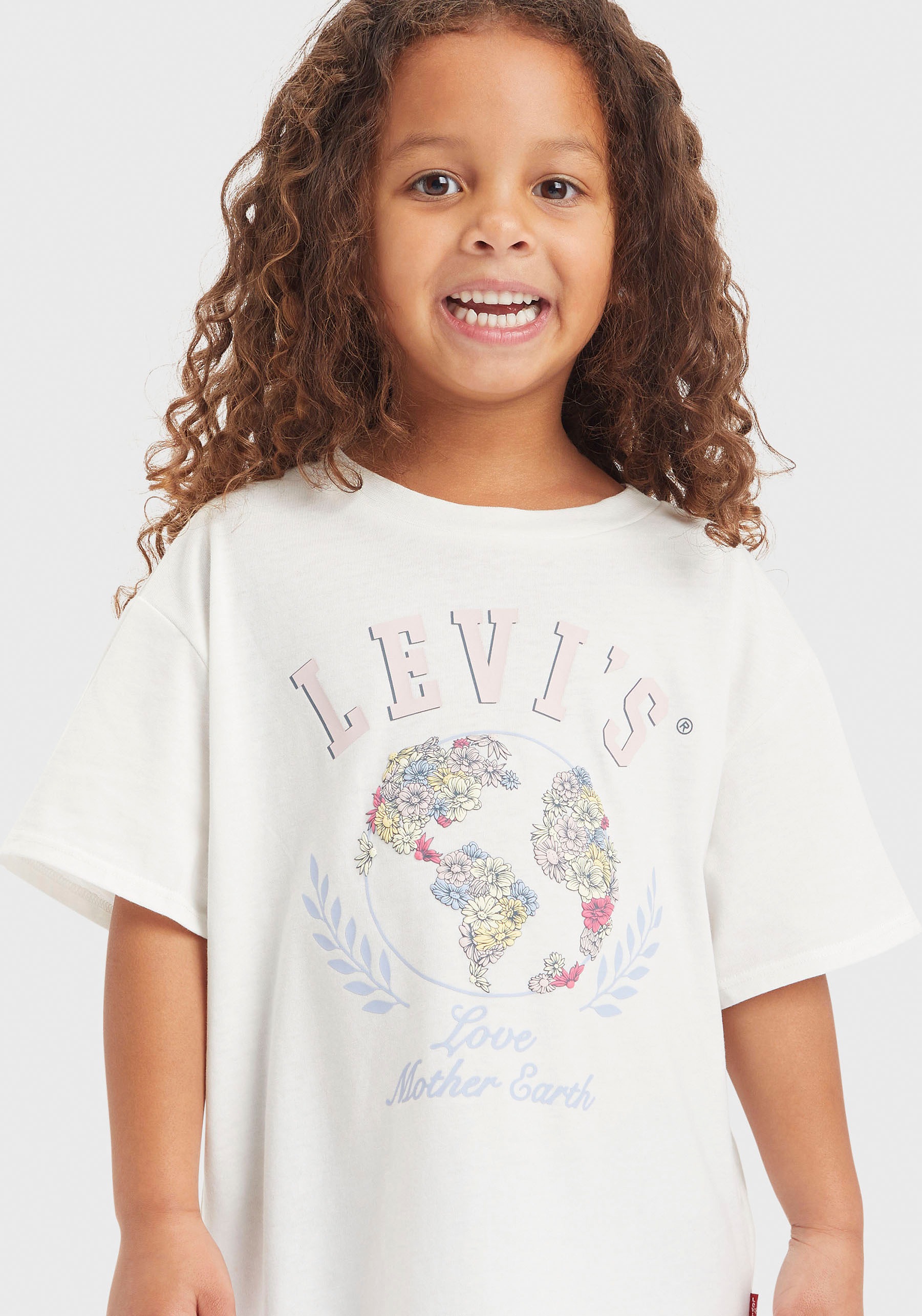 Levi's® Kids T-Shirt »LVG EARTH OVERSIZED TEE«, for GIRLS