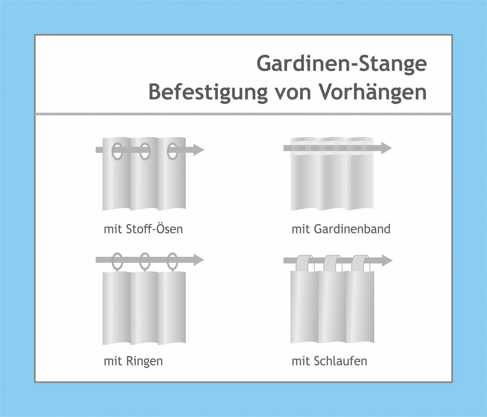 Gardinenring (10 Stange Good St.), Life »ArtusNaos«, 25mm für Gardinen-Ringe