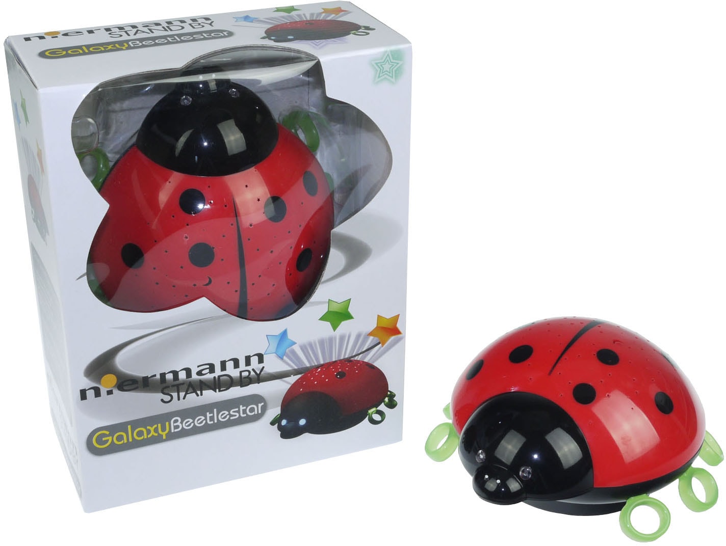 niermann LED Nachtlicht »Beetlestar«, 1 Jahren kaufen Garantie 3 online Beetlestar | mit Nachtlicht flammig-flammig, XXL