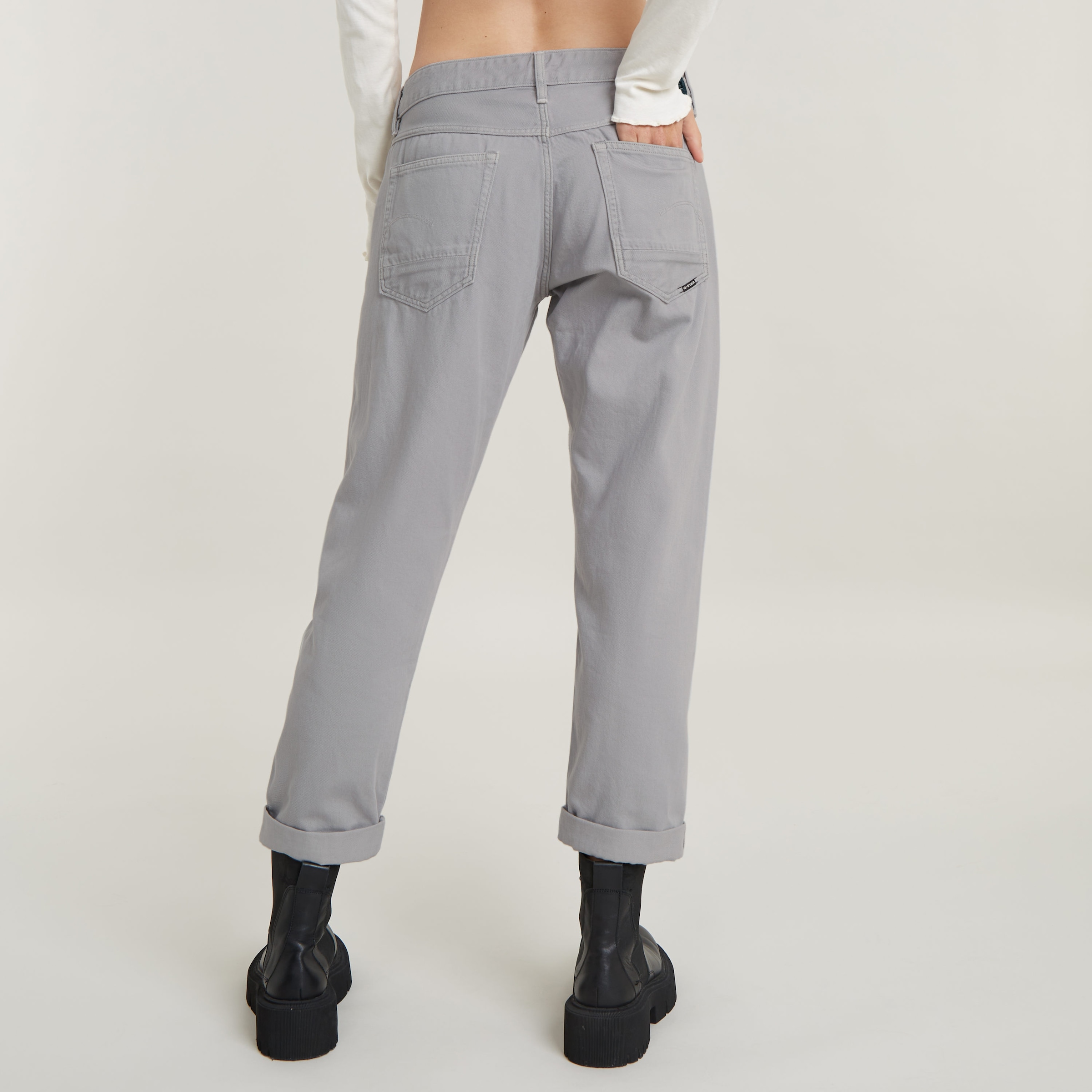 G-STAR Boyfriend-Jeans »Kate«, Baumwollstretch Denim Qualität für hohen Tragekomfort