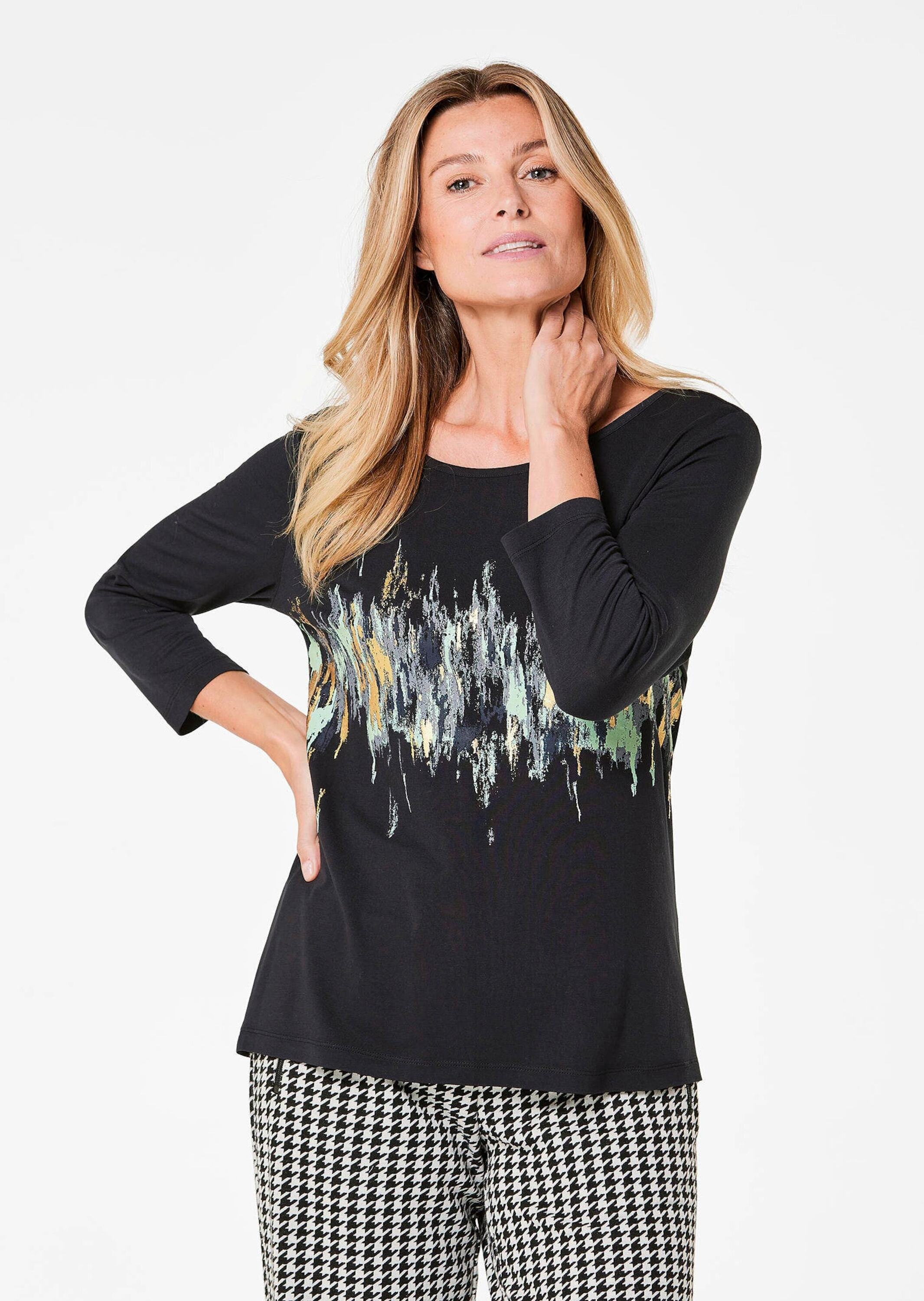 GOLDNER Print-Shirt »Kurzgröße Shirt«