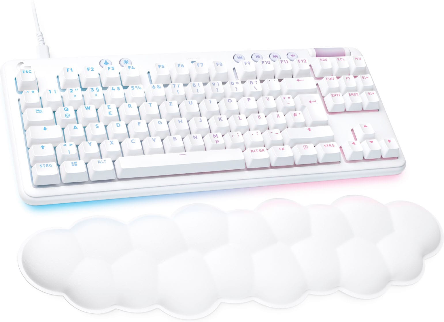 Logitech G Gaming-Tastatur »G713 Gaming Keyboard - OFF WHITE - DEU«