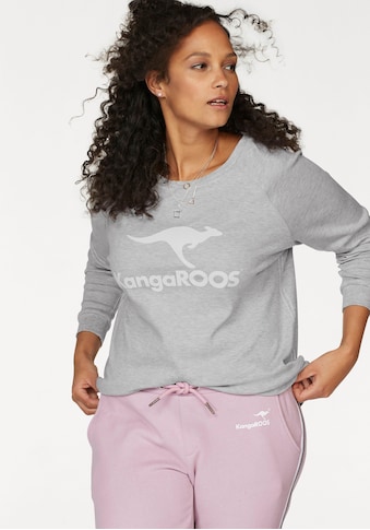 KangaROOS Sweater, mit großem Label-Print vorne kaufen