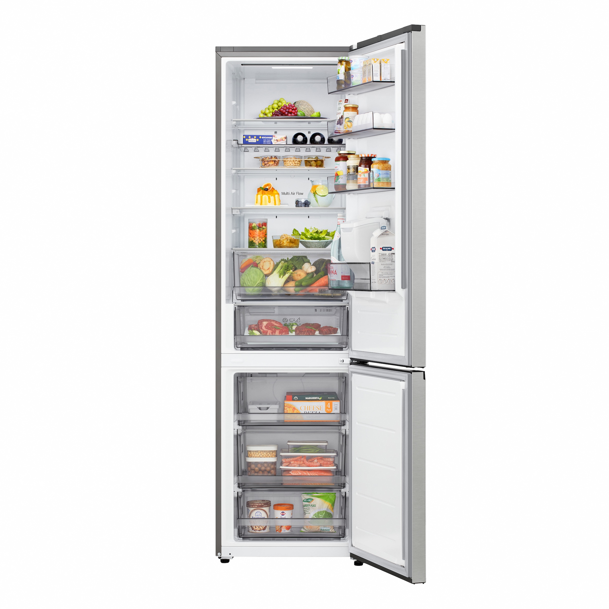 LG Kühl-/Gefrierkombination Serie 3 »GBFS322CPY« 203 cm hoch 59,7 cm breit mit Wasserspender und echter 0°-Zone