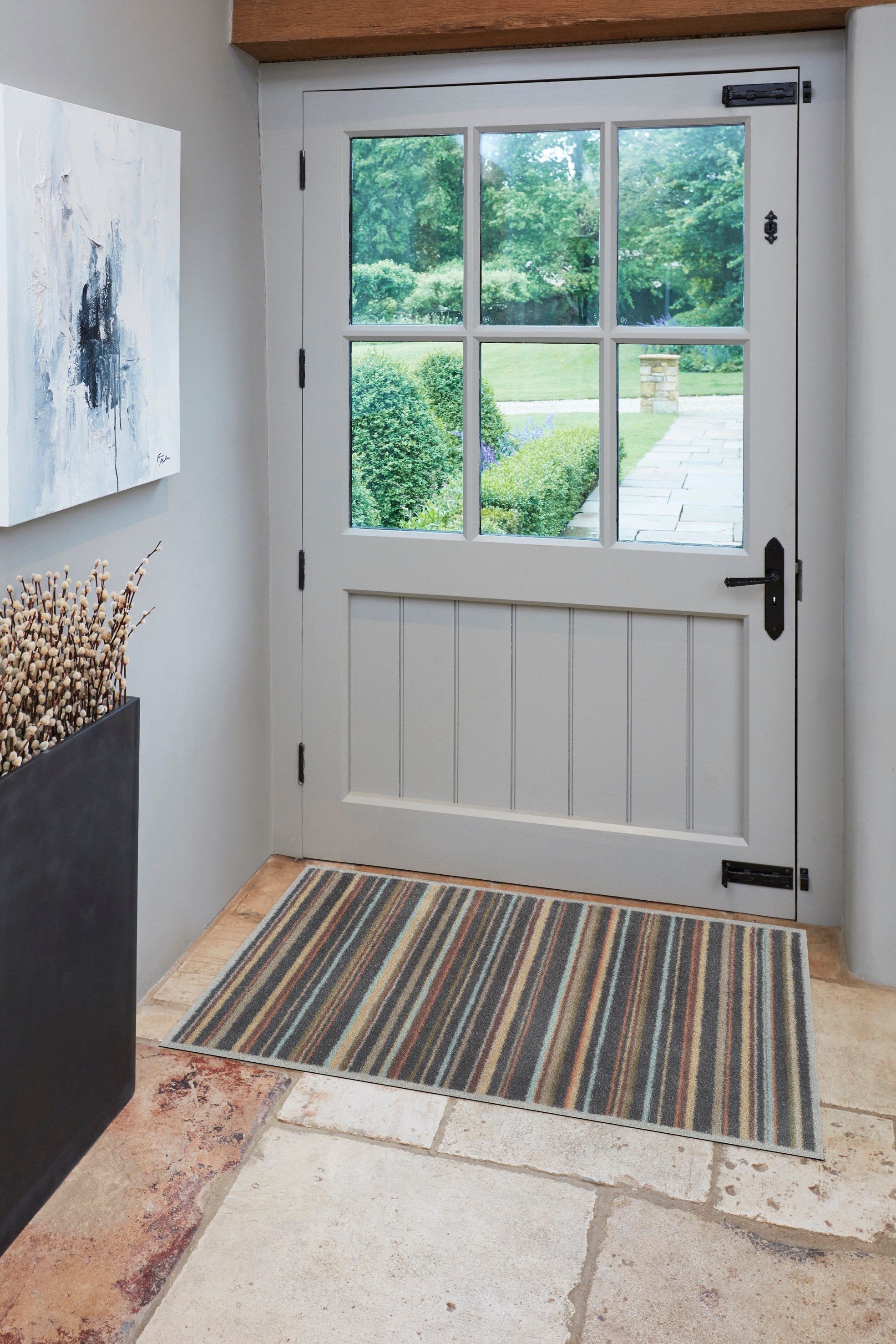 Turtle Mat Teppich »Hawthorn Stripe« rechteckig 9 mm Höhe