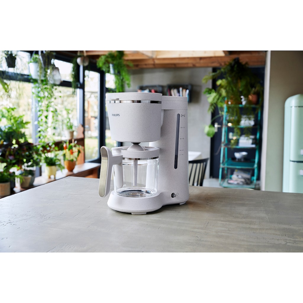 Philips Filterkaffeemaschine »Eco Conscious Edition 5000er Serie HD5120/00«, 1,2 l Kaffeekanne