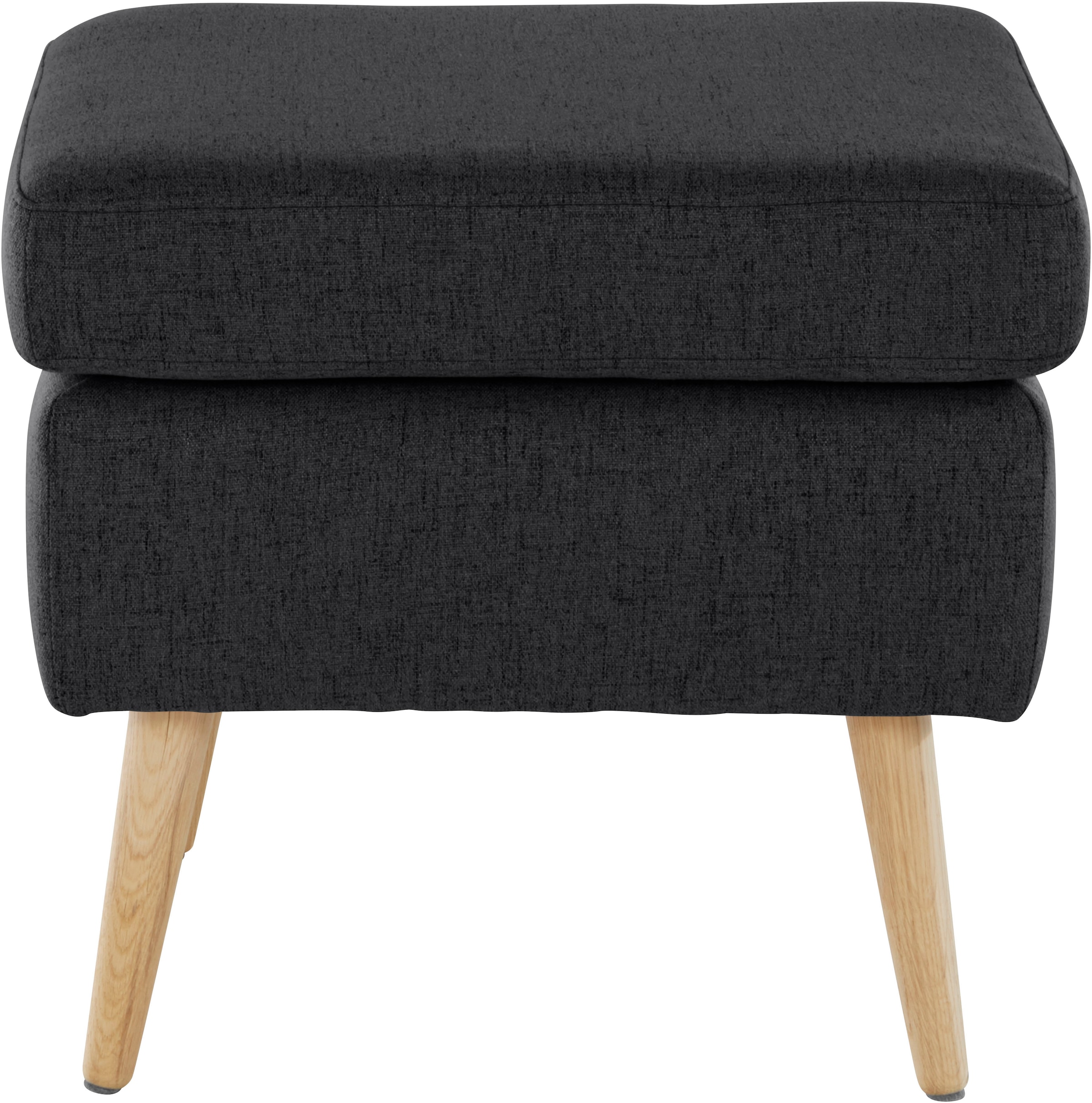 Home affaire Sessel »Sallito, TV-Sessel, Ohrensessel mit« Hocker, in vielen Bezugsqualitäten, auch in Samtcord