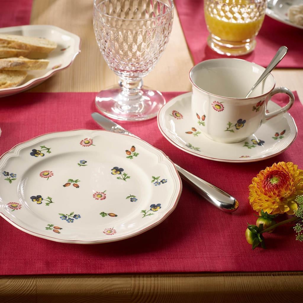 Villeroy & Boch Geschirr-Set »Kaffeeservice Petite Fleur 20er Set bunt« Spülmaschinenfest, Mikrowellensicher