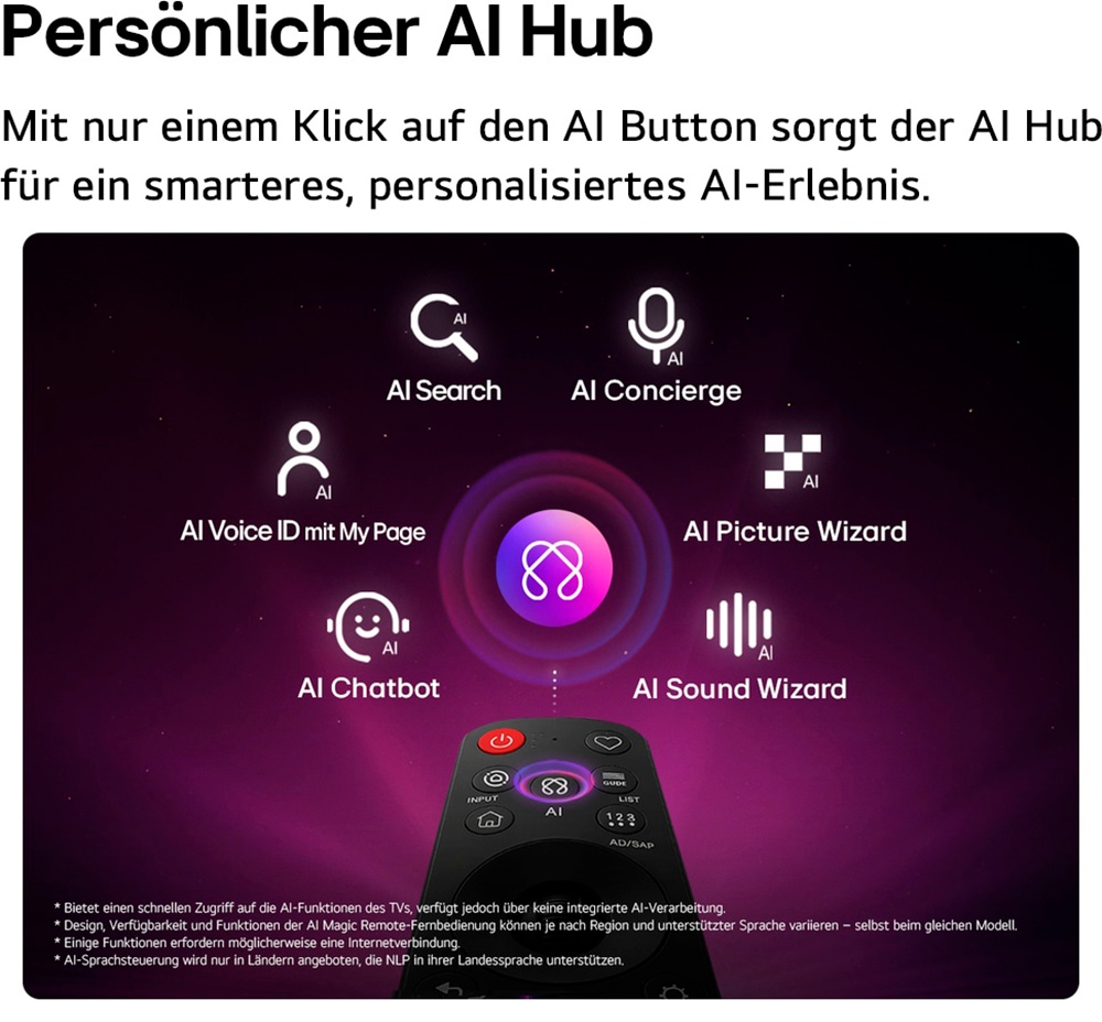LG Mini-LED-Fernseher »86MRGB87B9B« 217 cm/86 ″ Smart-TV